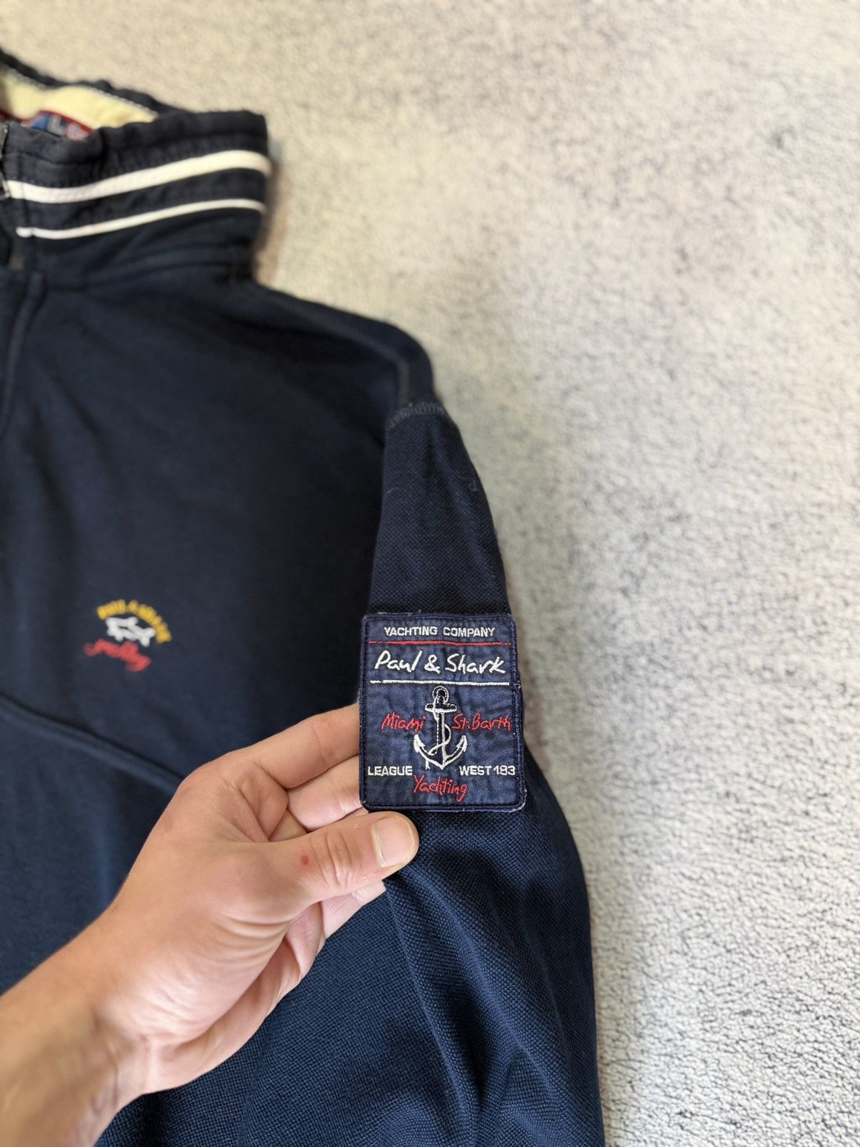 Paul & Shark Paul & Shark Yachting Half Zip Sweatshirt XL Vintage Jumper Size US XL / EU 56 / 4 - 4 Thumbnail