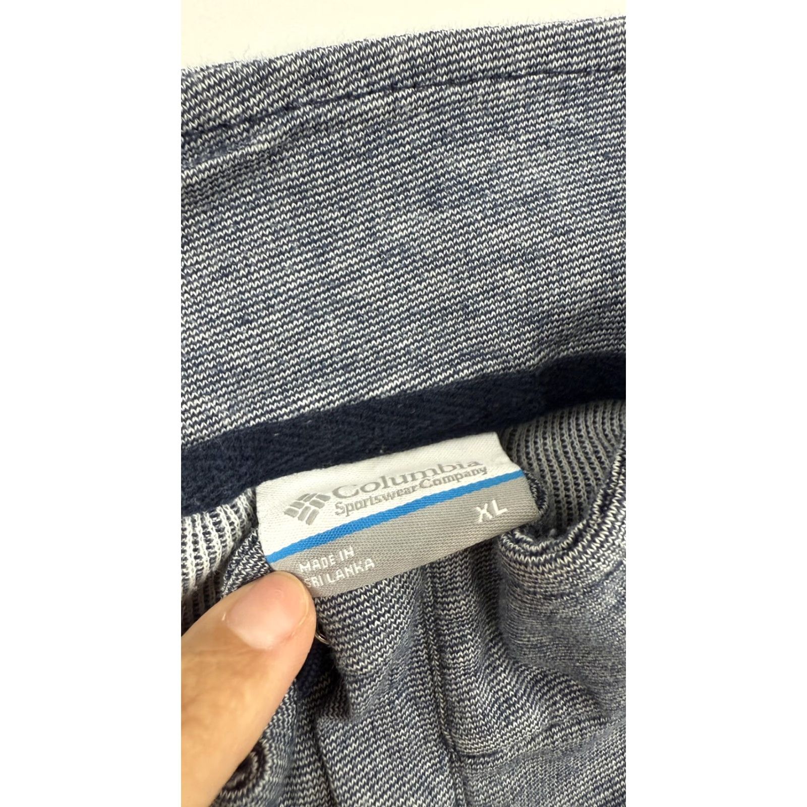 Vintage Columbia Pullover Sweater Mens XL Gray Half Zip Outdoor Lightweight Cotton Blend Size US XL / EU 56 / 4 - 3 Thumbnail