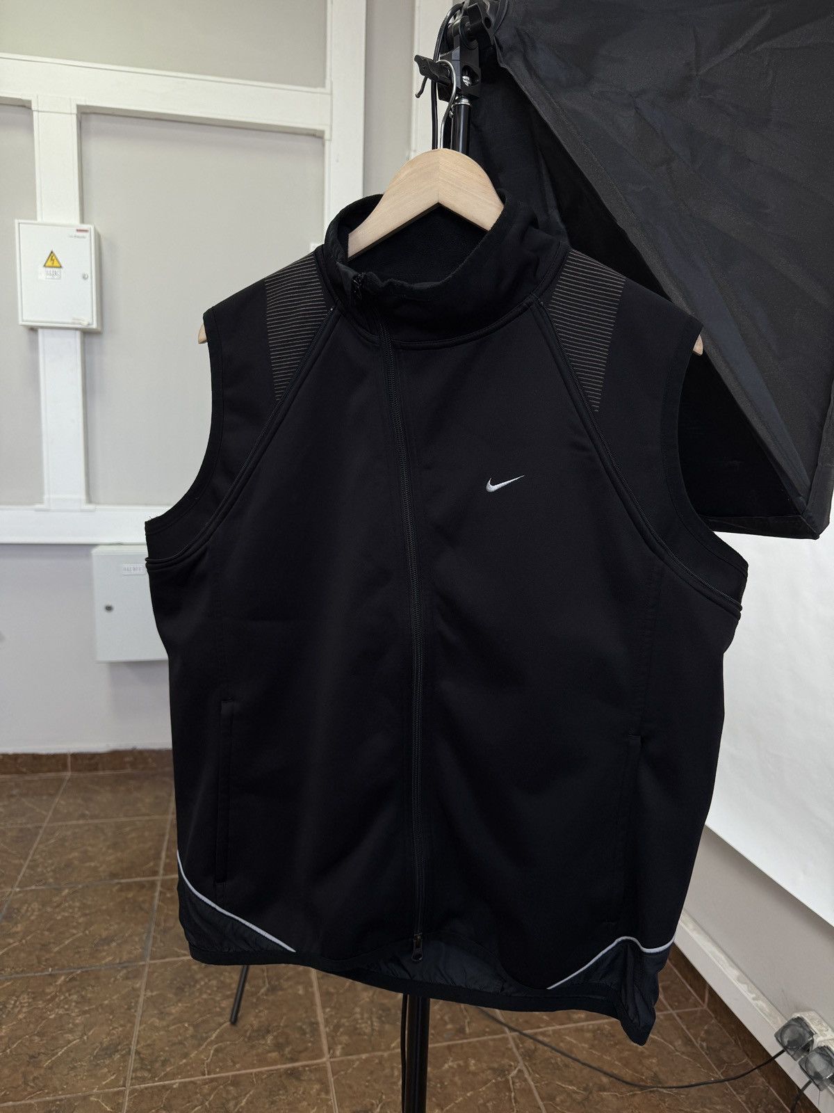 🇺🇸 Vintage 90 Nike Asymmetric Vest Jacket Transformer Retro