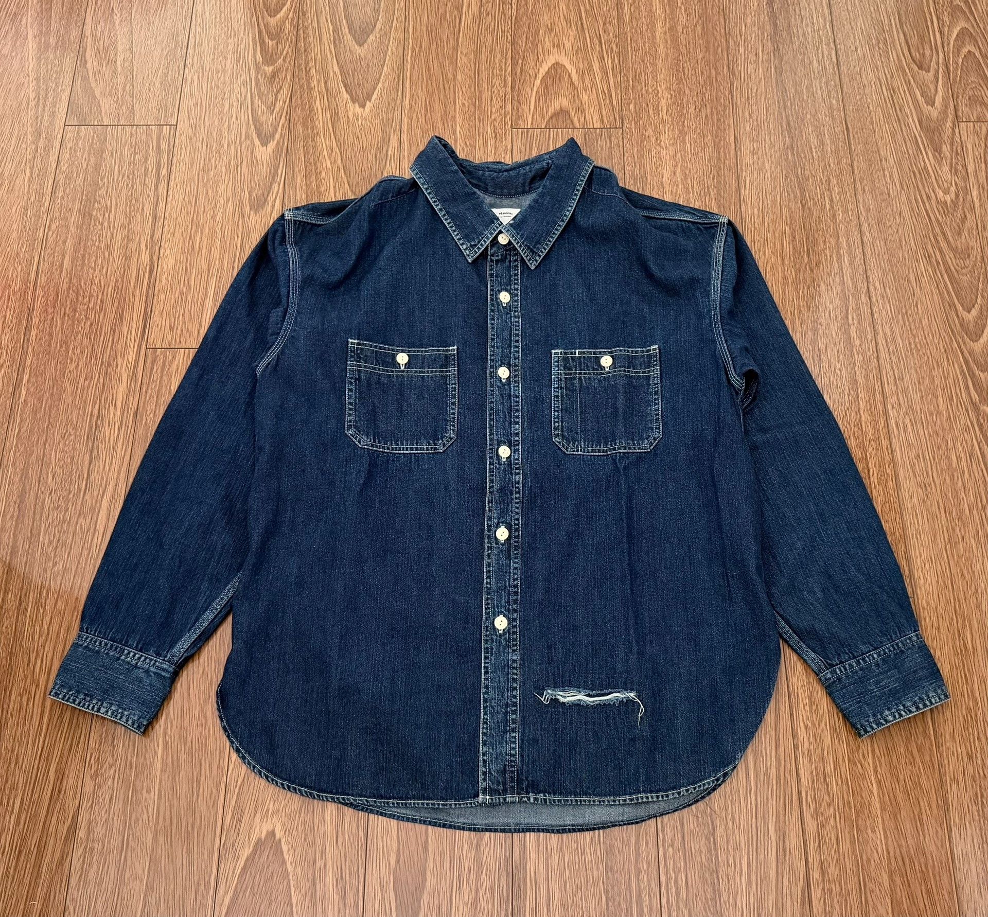 Visvim Visvim SS Lumber Damaged Shirt Size US M / EU 48-50 / 2 - 1 Thumbnail