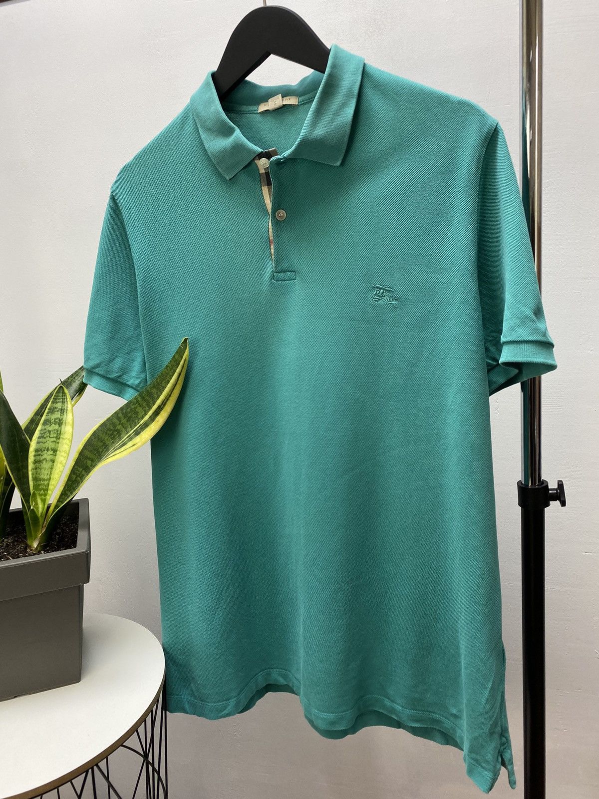Other Burberry Brit Polo Shirt Nova Check Details Size US XL / EU 56 / 4 - 2 Thumbnail