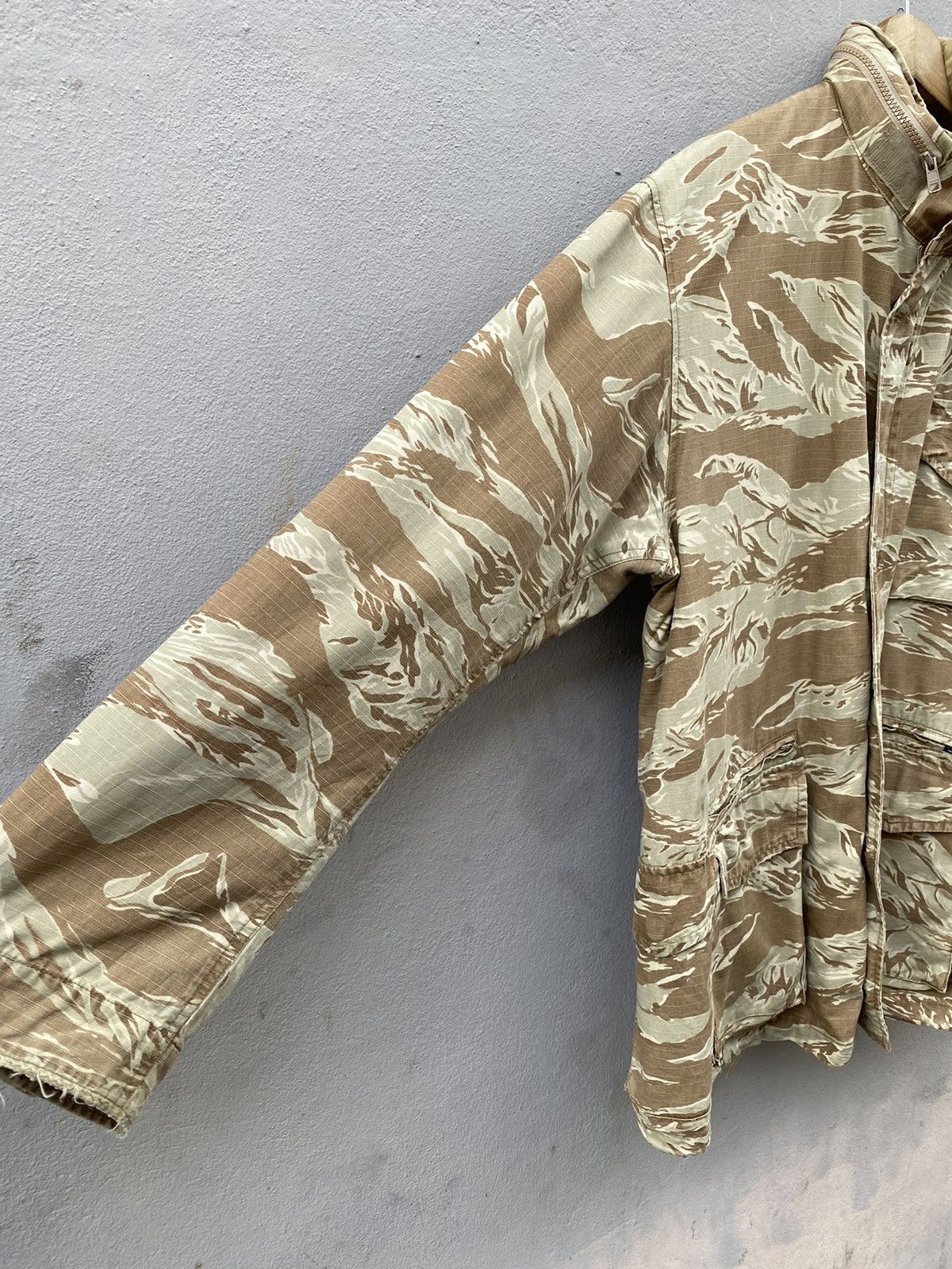 Post Overalls 🔥RARE🔥 Vintage Post Overalls Tiger Stripes Military Jacket Size US M / EU 48-50 / 2 - 13 Thumbnail