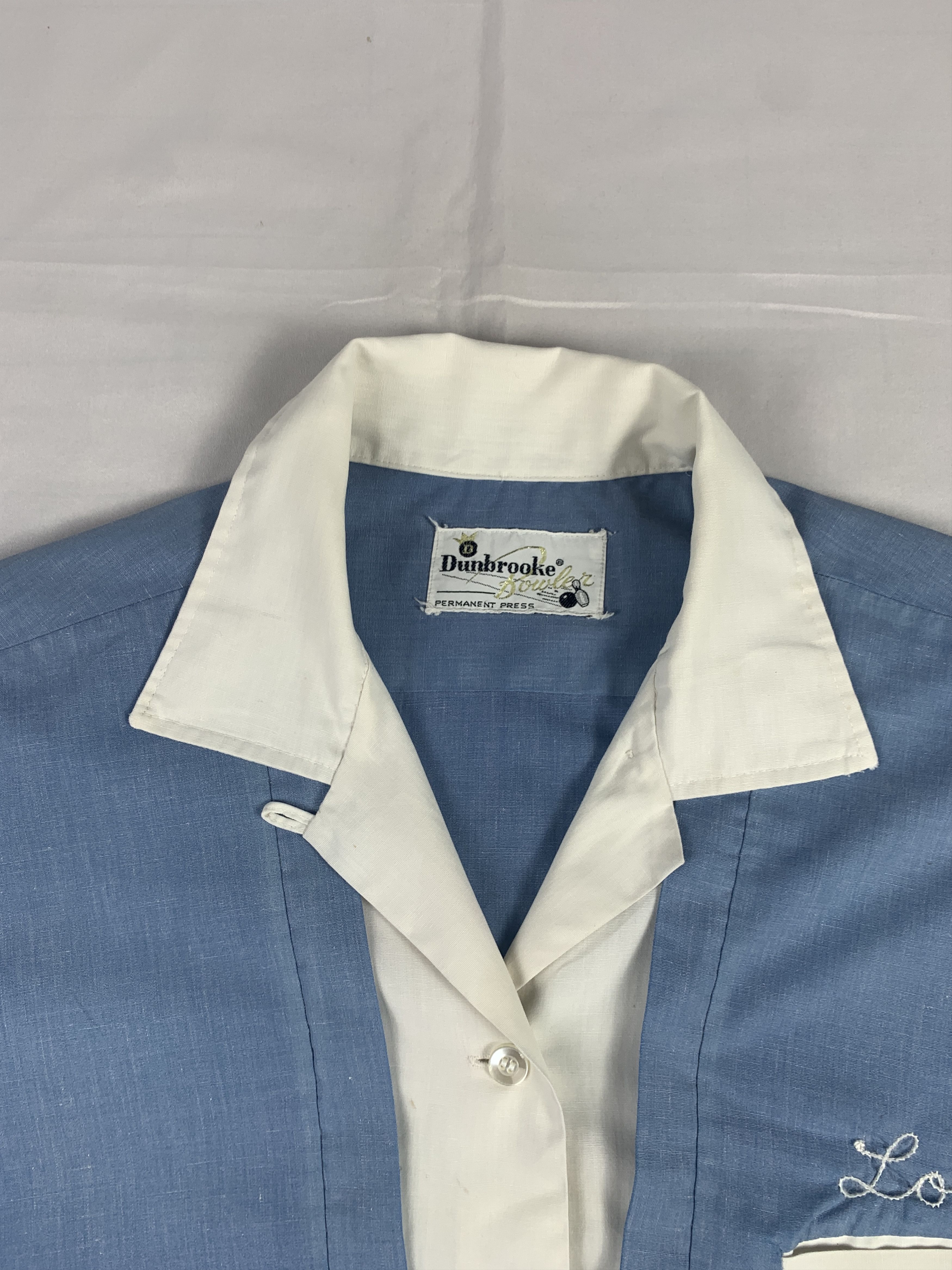Dunbrooke 1990s Dunbrooke Braveheart Bowling Shirt (L) Size L / US 10 / IT 46 - 7 Thumbnail