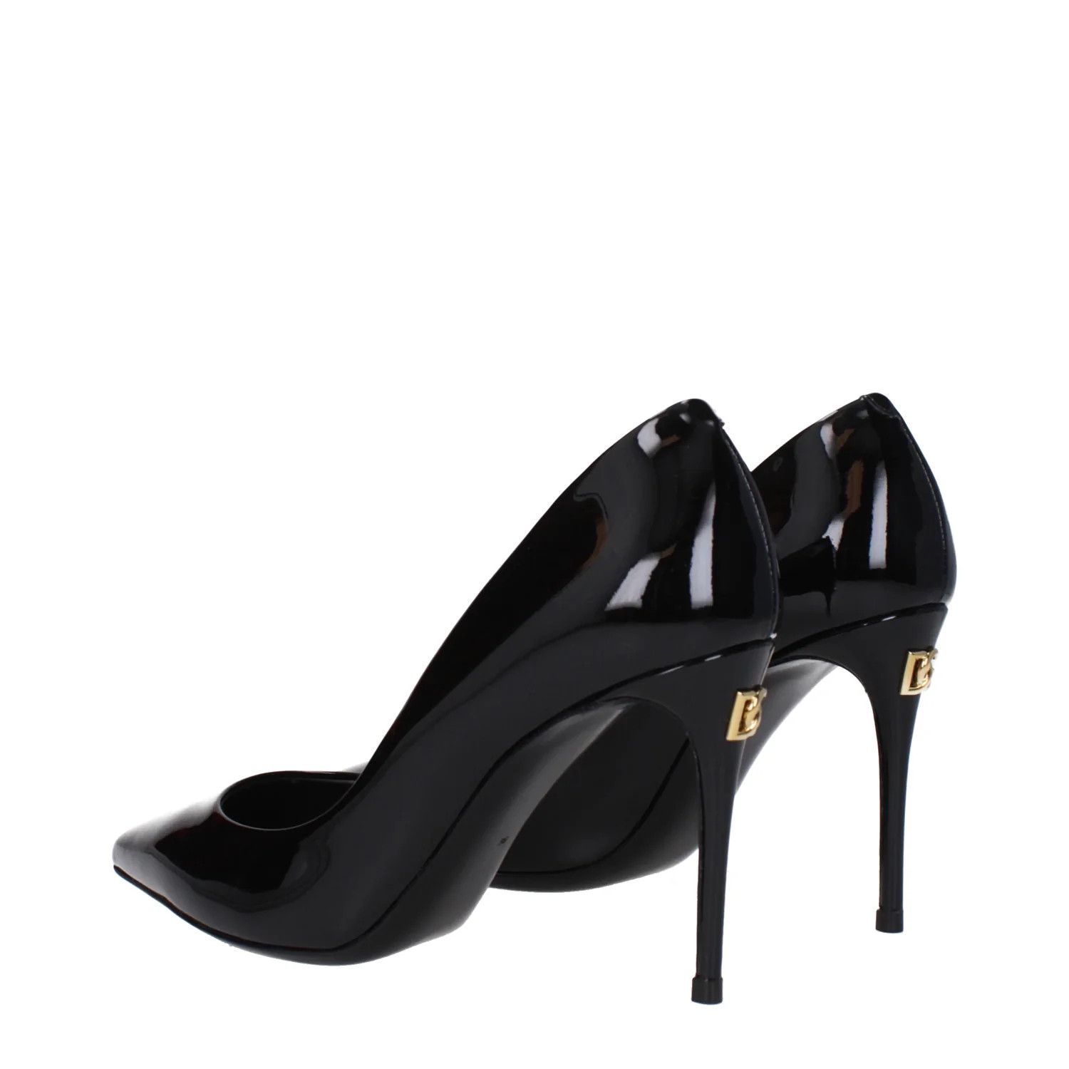 Dolce & Gabbana ob1o1e1124 Patent Leather Pumps in Black Size US 7 / IT 37 - 4 Thumbnail