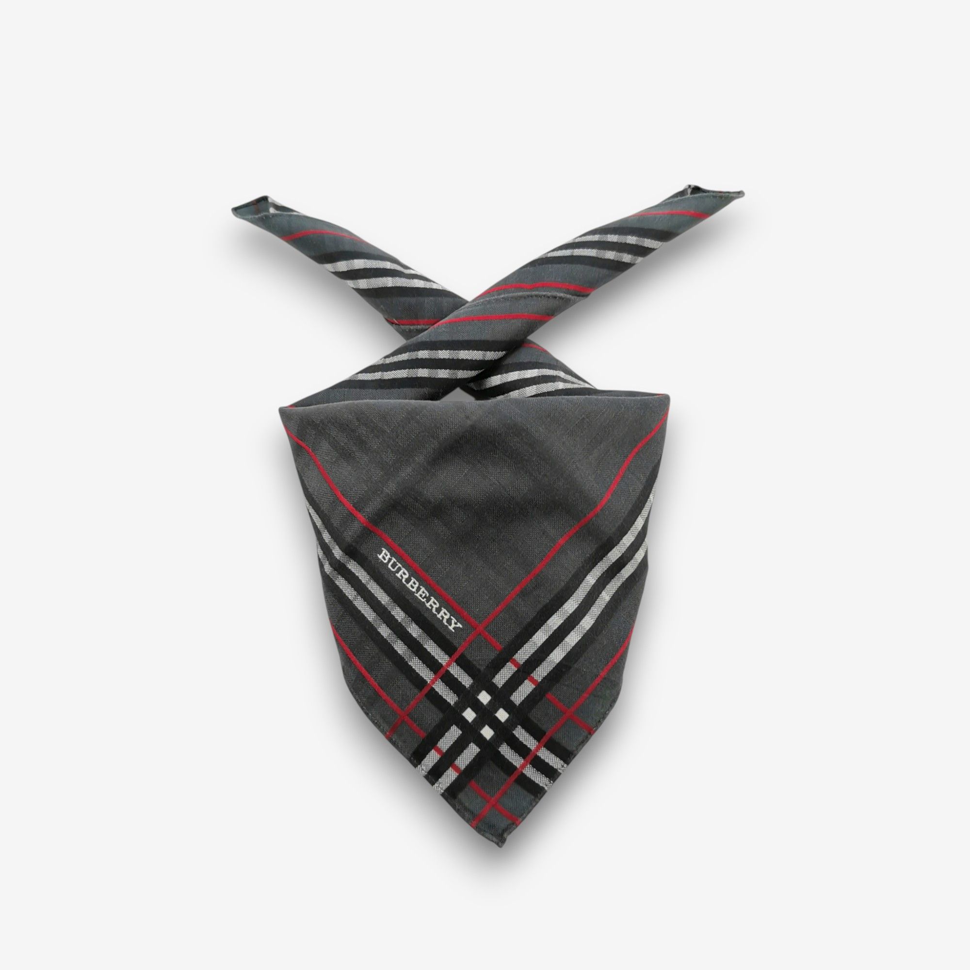 Burberry Vintage Burberry Handkerchief Pocket Square Bandana Size ONE SIZE - 1 Thumbnail