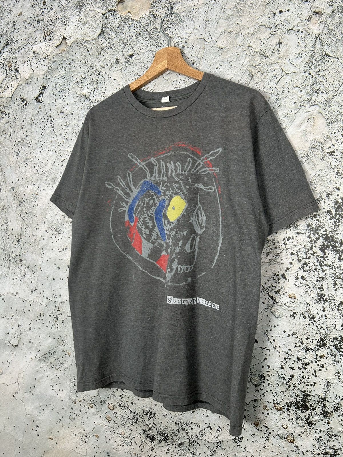 Band Tees × Vintage Vintage Stereophonics Rock Band Tee Grunge Punk Skate Size US L / EU 52-54 / 3 - 2 Thumbnail