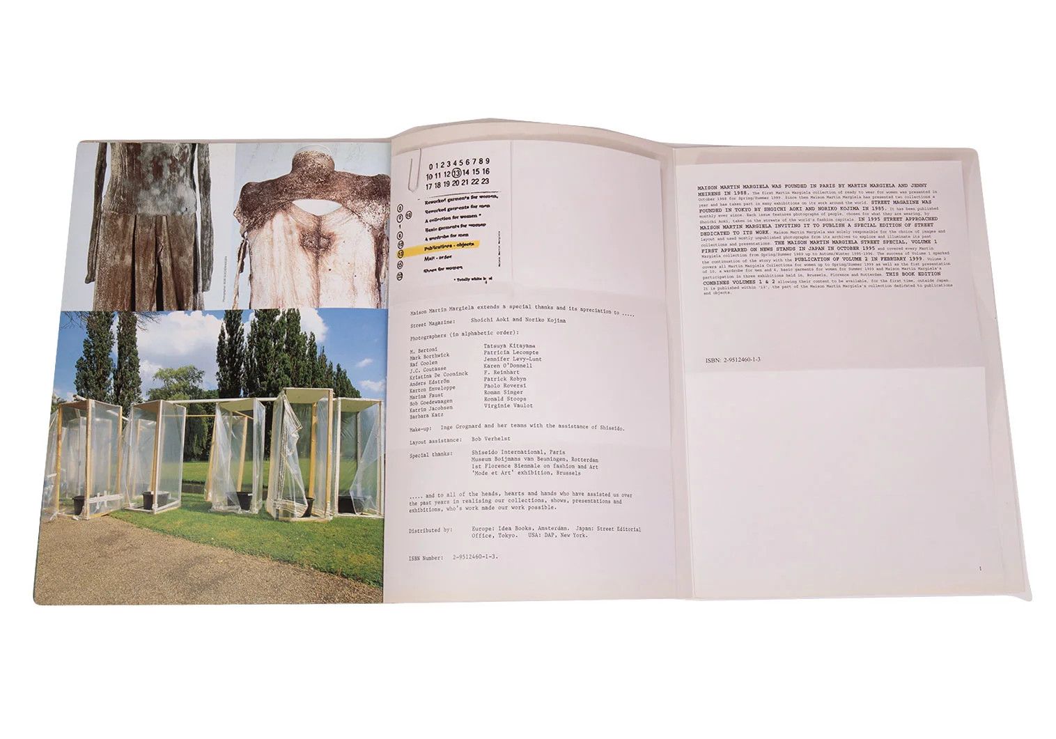 Maison Margiela STREET SPECIAL EDITION VOLUME 1&2 Visual Book Size ONE SIZE - 7 Thumbnail