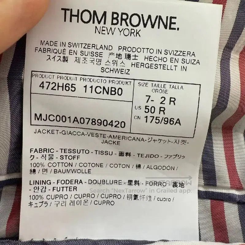 Thom Browne Thom Browne Light Blue Cotton Cardigan for Women . Size L / US 10 / IT 46 - 4 Thumbnail