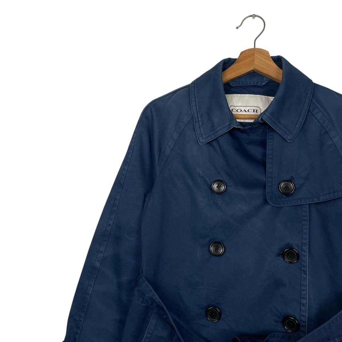 Coach Coach Double Breasted Trenchcoat Size S / US 4 / IT 40 - 6 Thumbnail
