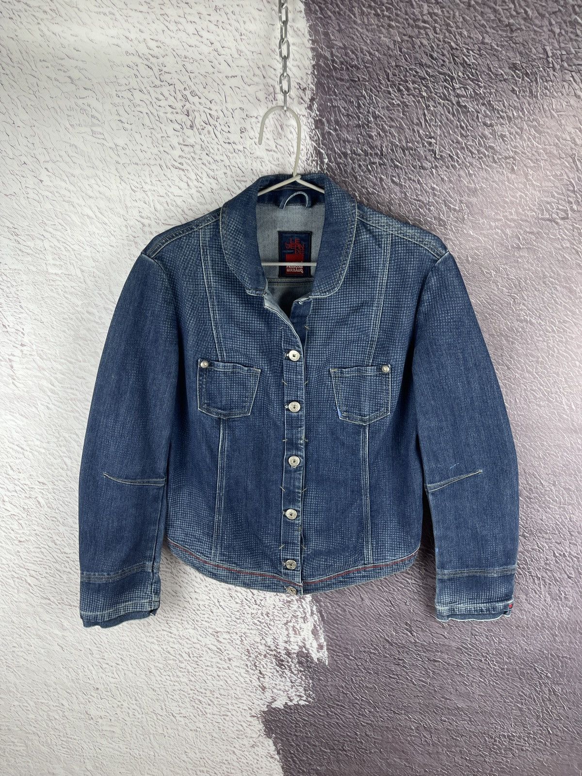 Marithe + Francois Girbaud Le Jean De Marithe Francois Girbaud denim jean blazer jacket Size S / US 4 / IT 40 - 1 Thumbnail