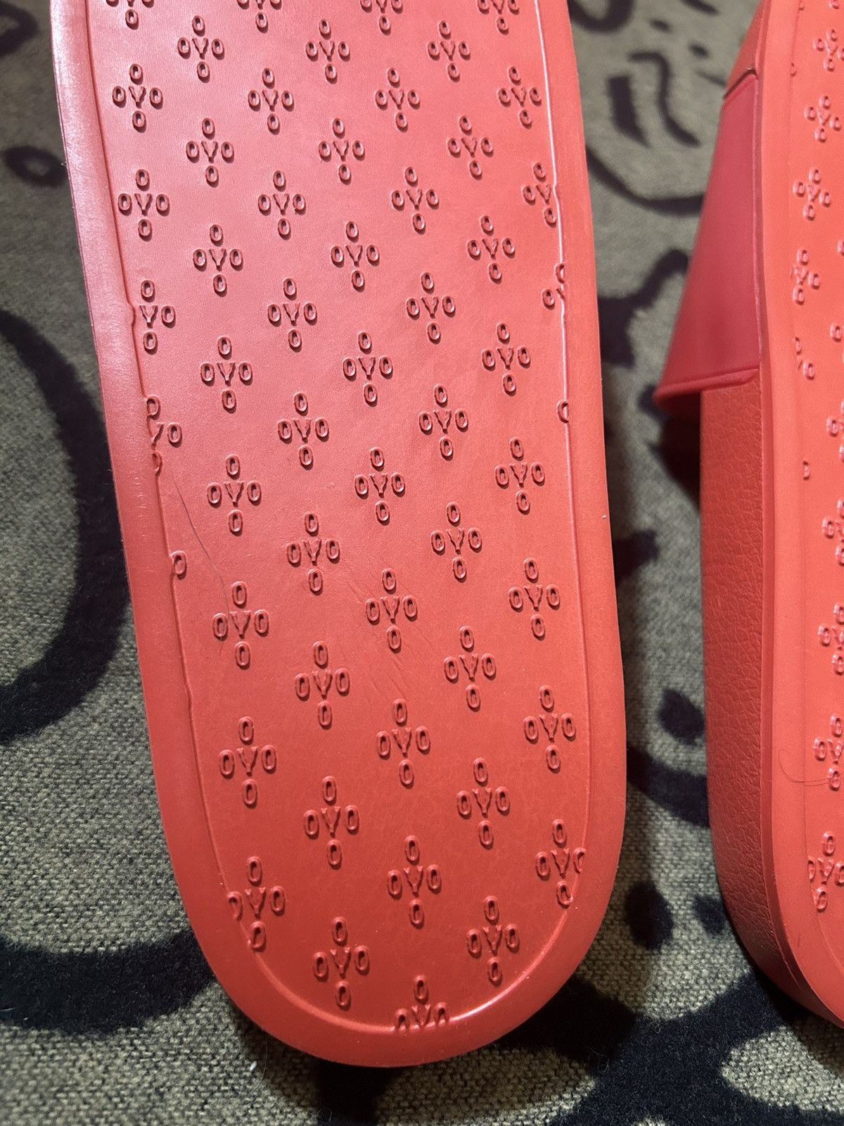 Drake 2021 Octobers Very Own Og Owl Red Slide Size US 9 / EU 42 - 9 Thumbnail
