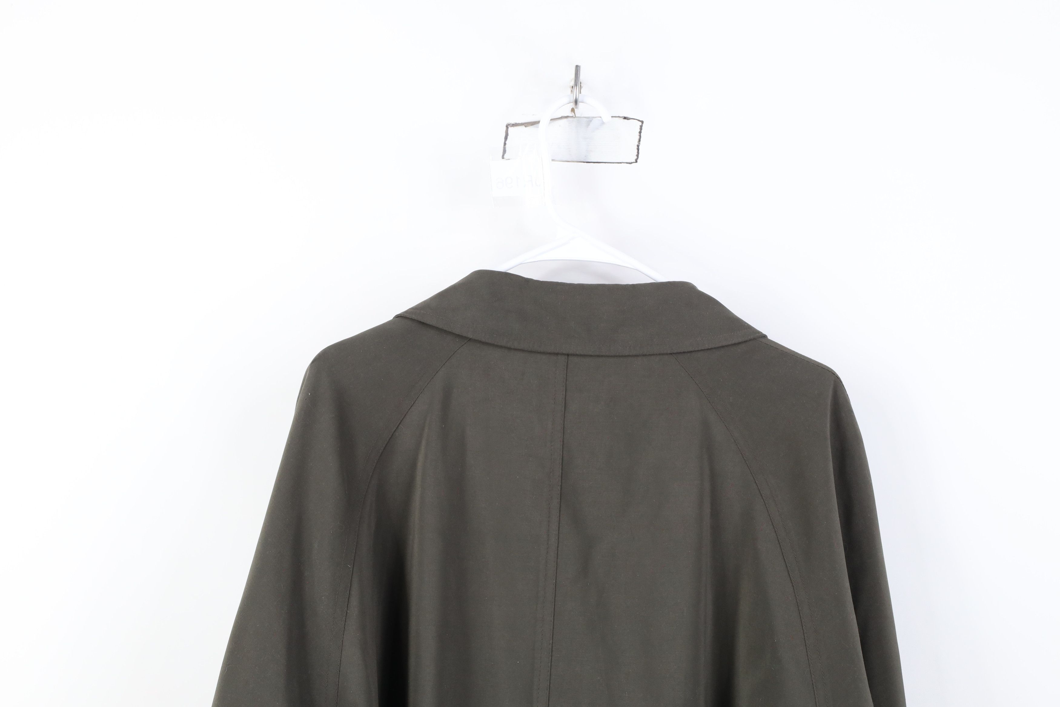 Vintage Vintage 90s Streetwear Belted Microfiber Trench Coat Jacket Size US XXL / EU 58 / 5 - 15 Thumbnail