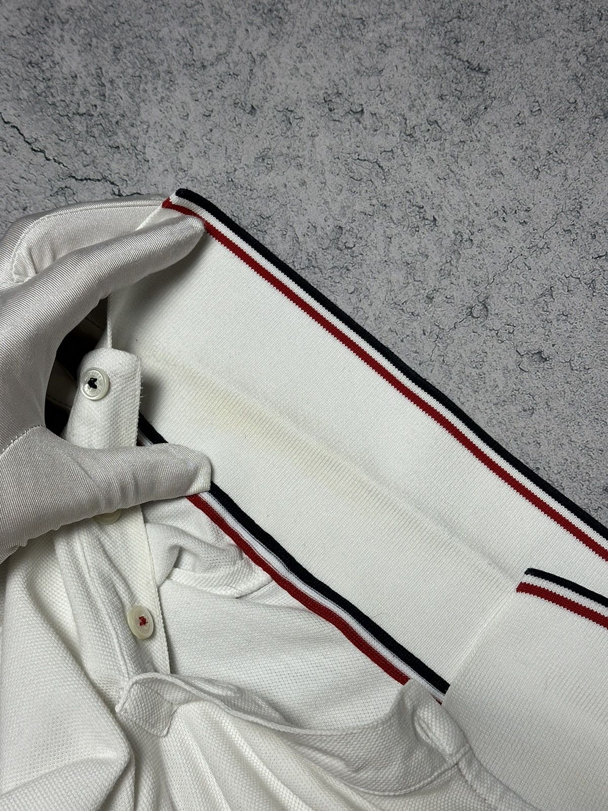 Moncler Moncler Maglia Polo Manica Corta Shirt Size US XL / EU 56 / 4 - 8 Thumbnail