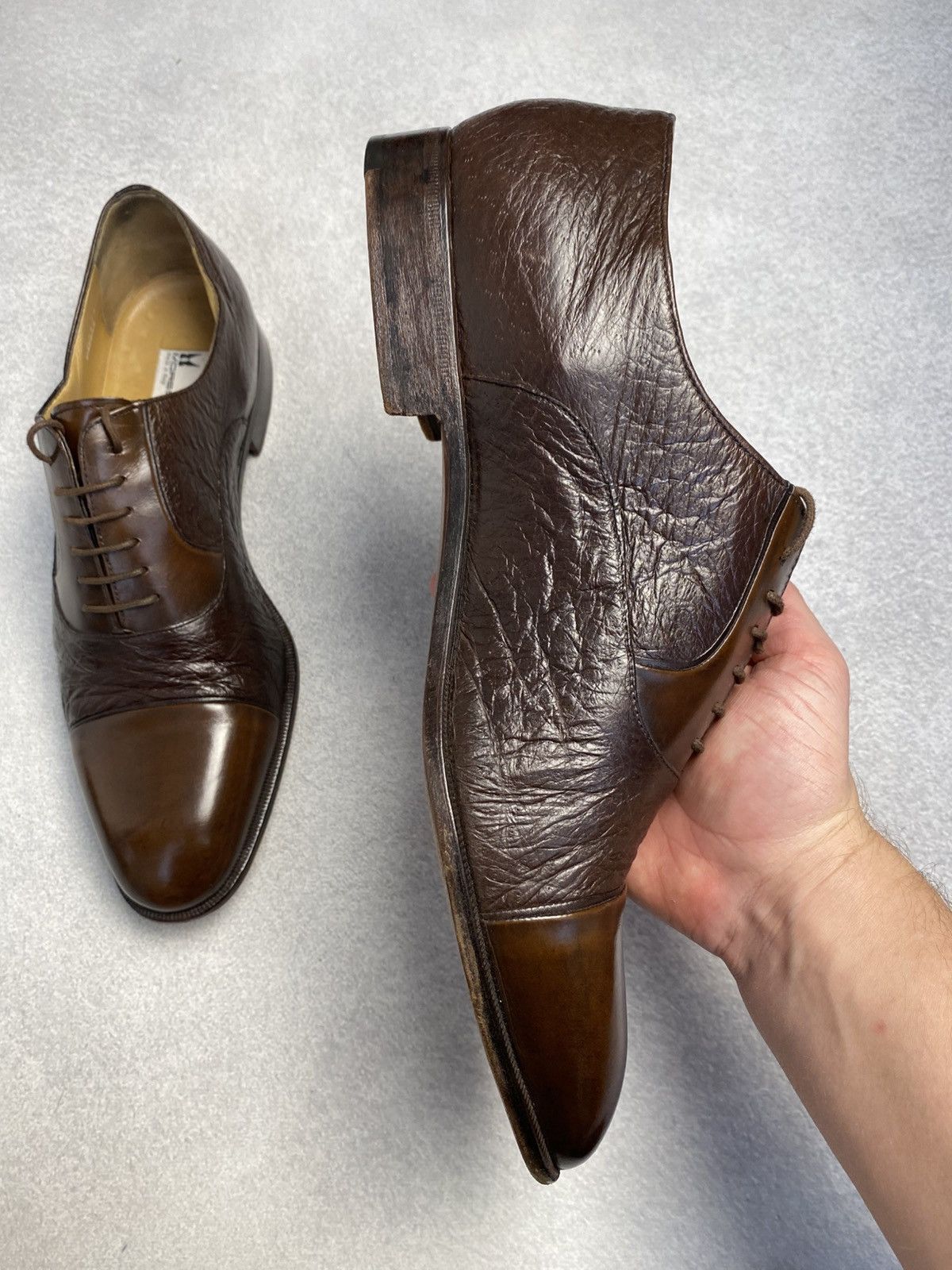 Moreschi Moreschi for Russell Bromley Combined Premium Leather oxford Size US 12 / EU 45 - 10 Thumbnail