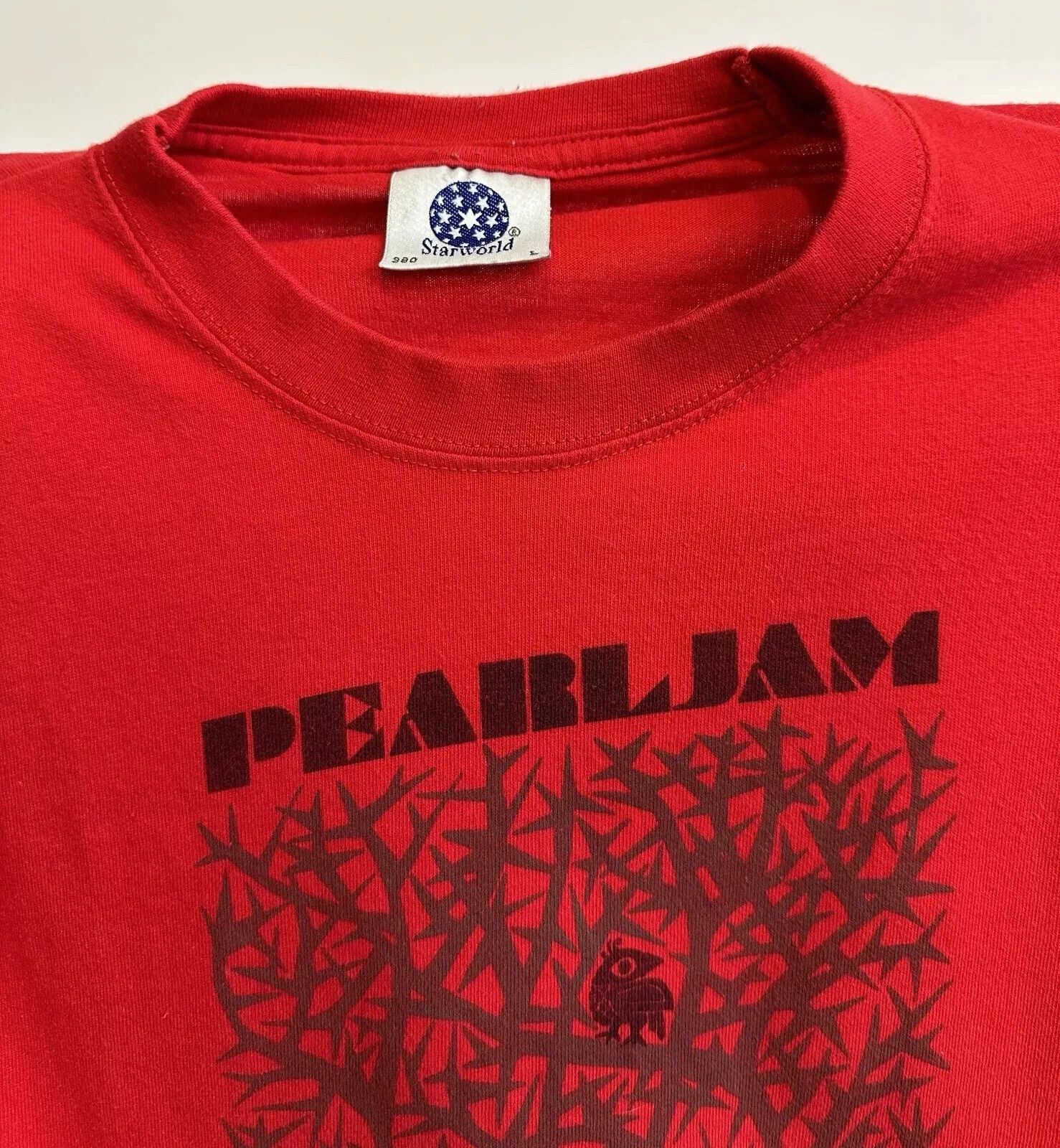 Vintage VINTAGE 2000s BAND PEARL JAM SHIRT TEE Size US L / EU 52-54 / 3 - 7 Thumbnail