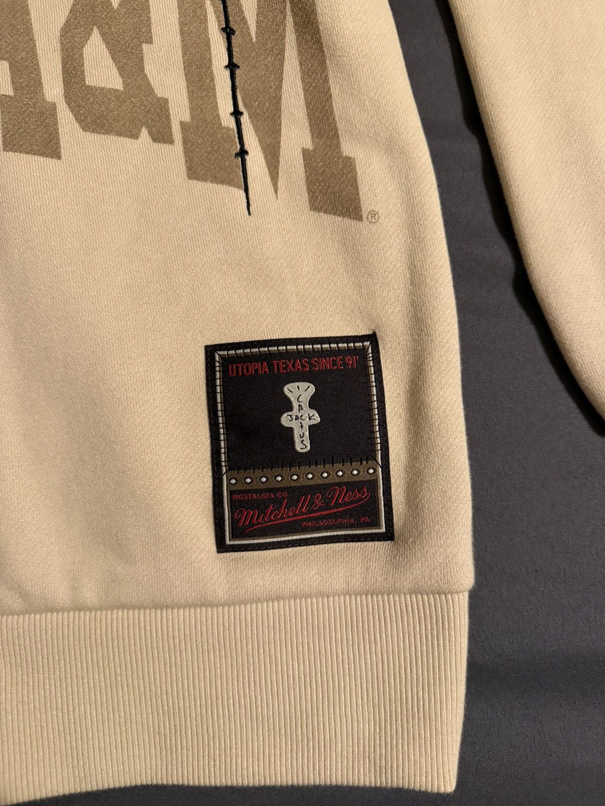 Mitchell & Ness × Travis Scott Travis Scott X Mitchell & Ness Texas A&M Sweatshirt Size US S / EU 44-46 / 1 - 2 Thumbnail
