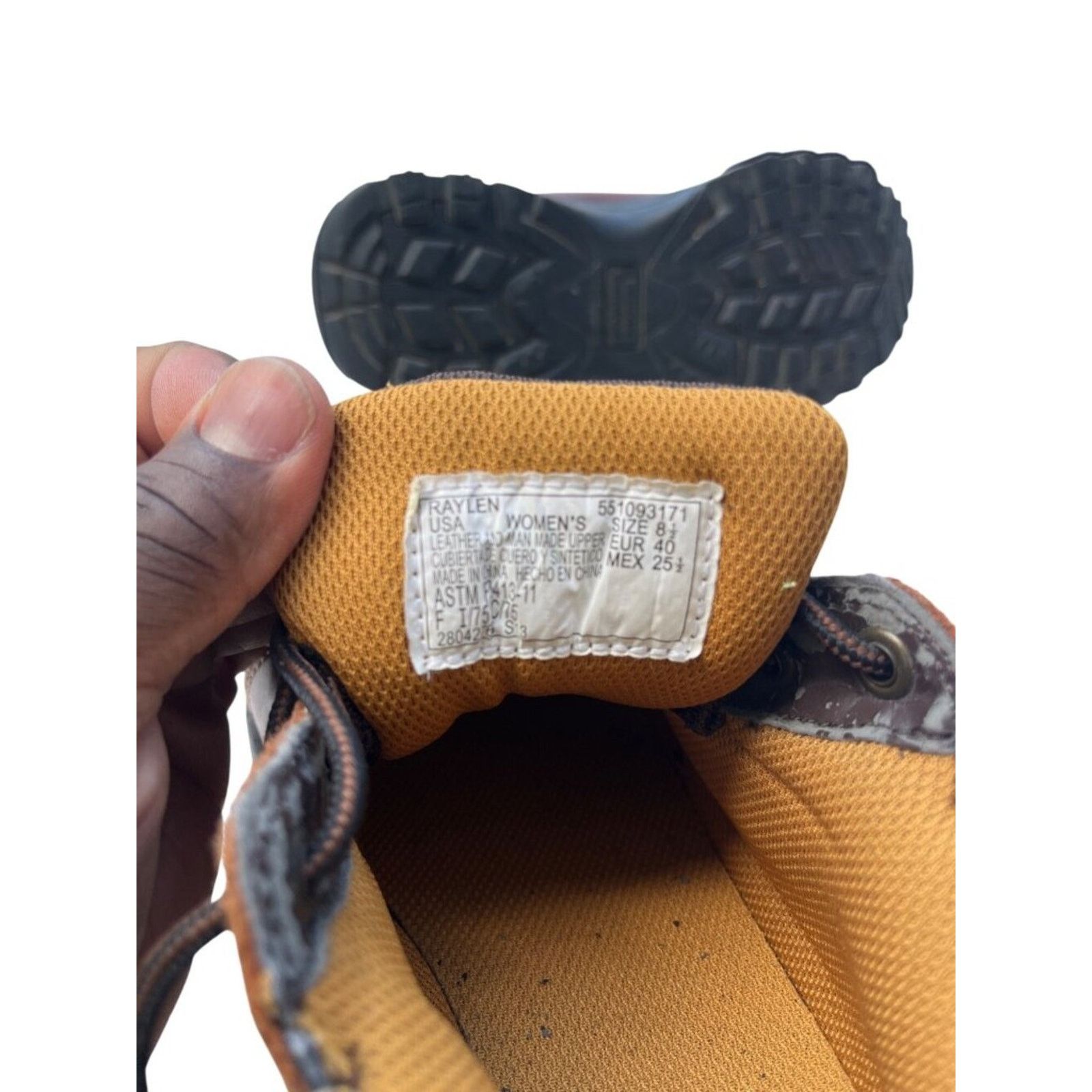 Other Irish Setter Steel Toe Leather Work Shoes Brown Size 8.5 Size US 8.5 / IT 38.5 - 6 Thumbnail