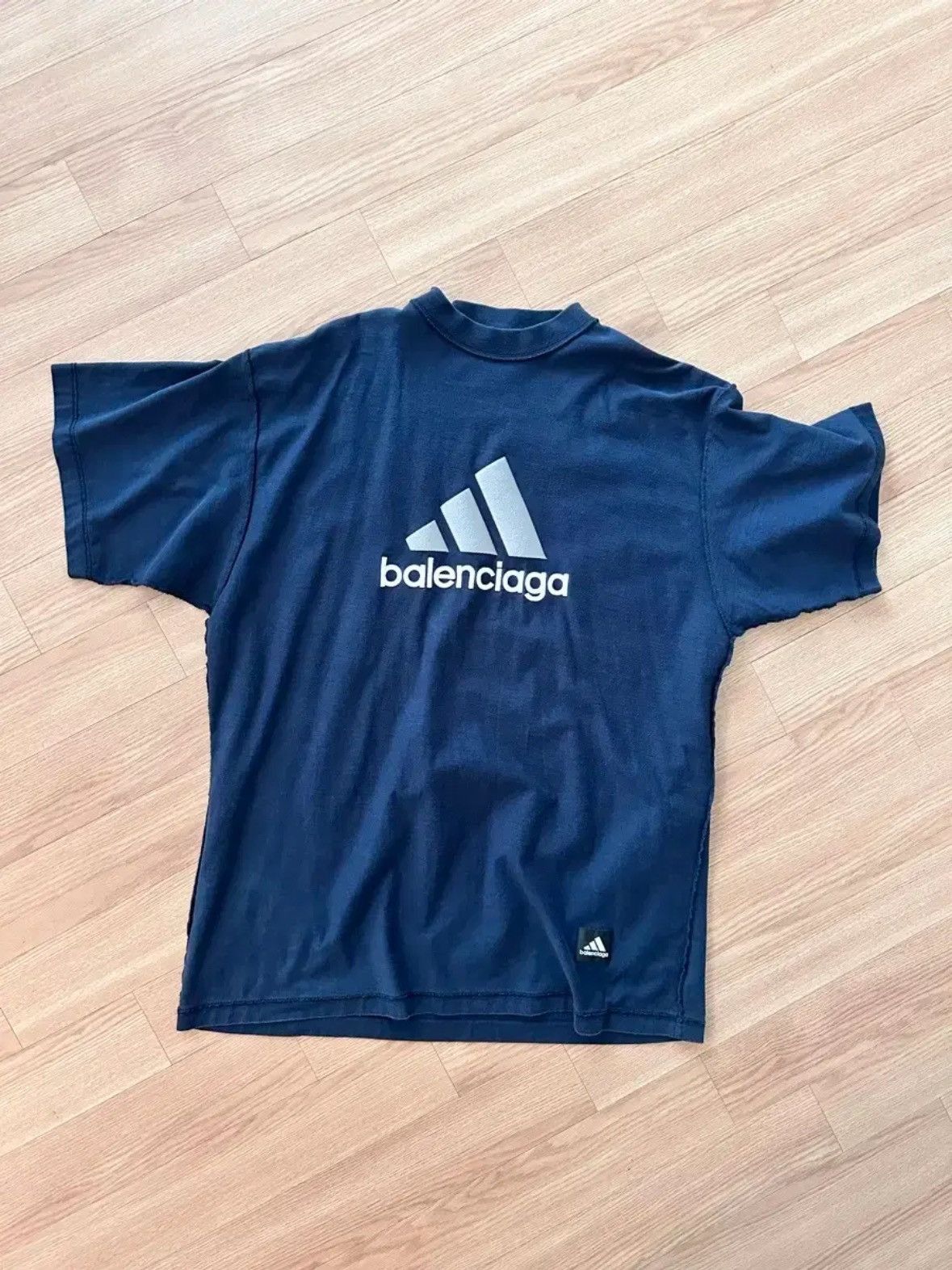 Adidas × Balenciaga Balenciaga Adidas Oversized T-Shirt | Grailed