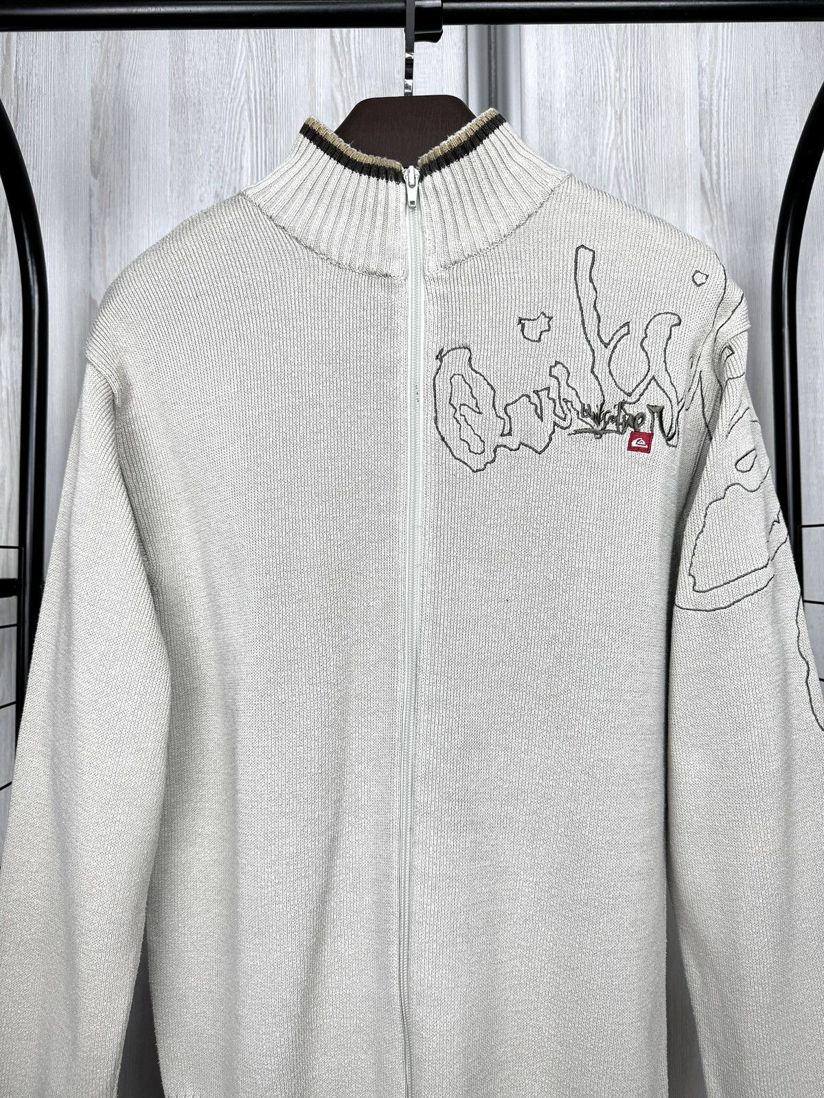 Quiksilver Quiksilver Boketto full-zip sweater cotton acrylic blend Size US M / EU 48-50 / 2 - 3 Thumbnail