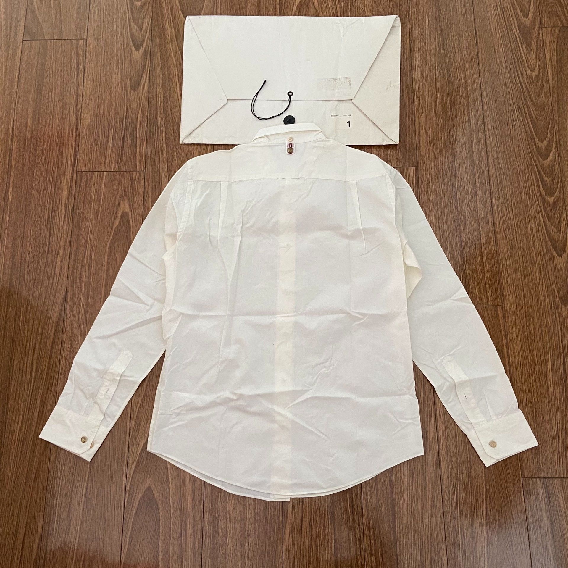 Visvim VISVIM Long-Sleeve Shirt with Wooden Buttons Size US S / EU 44-46 / 1 - 2 Thumbnail