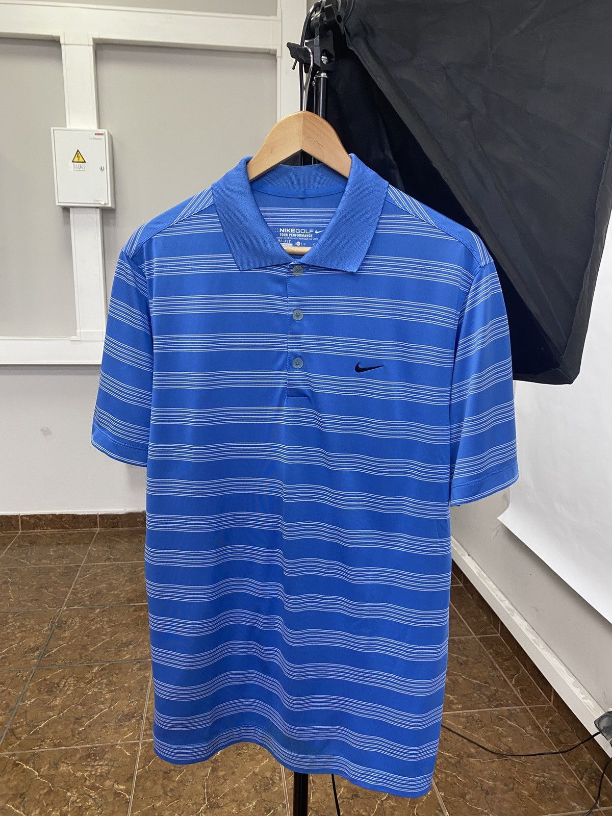Nike × Tiger Woods 🇺🇸 Vintage Y2K Nike Golf Polo T-Shirt Rare Retro Hype Size US M / EU 48-50 / 2 - 1 Thumbnail