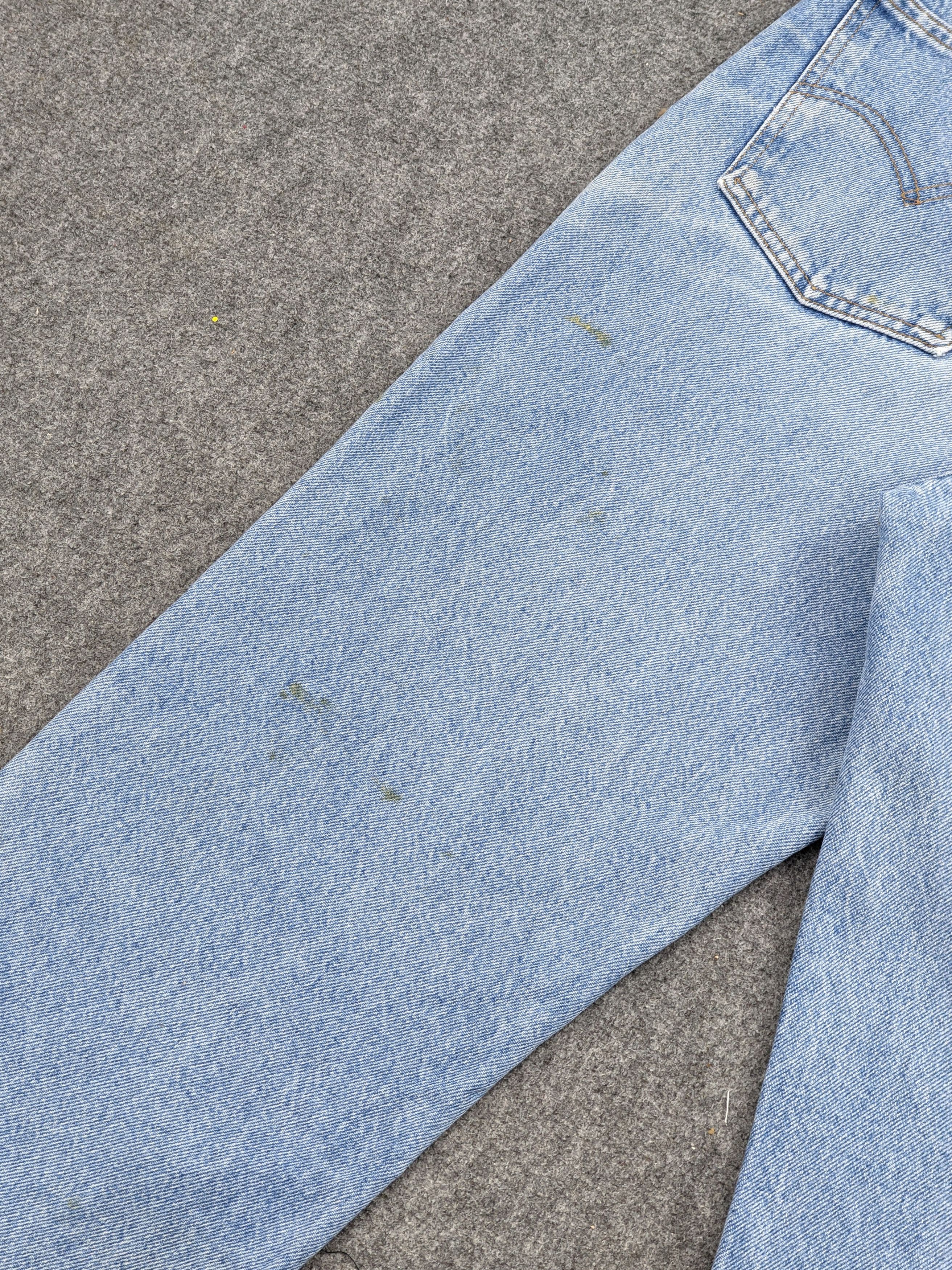 Levi's × Vintage Vintage 80s Levis 310 Orange Tabs Jeans DJ0025Z Size US 35 - 11 Thumbnail