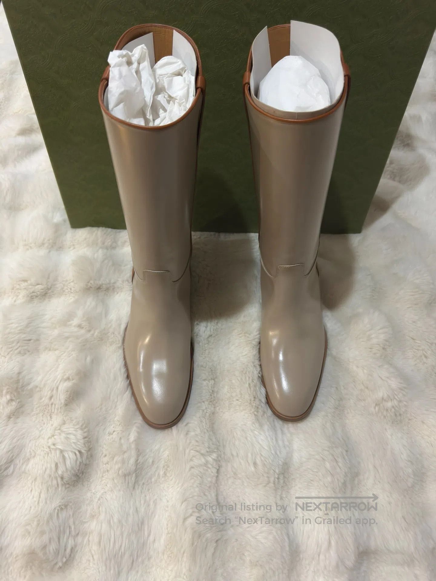 Gucci Guicci Contrasting Men's Long Boots| Size US 10 / EU 43 - 4 Thumbnail
