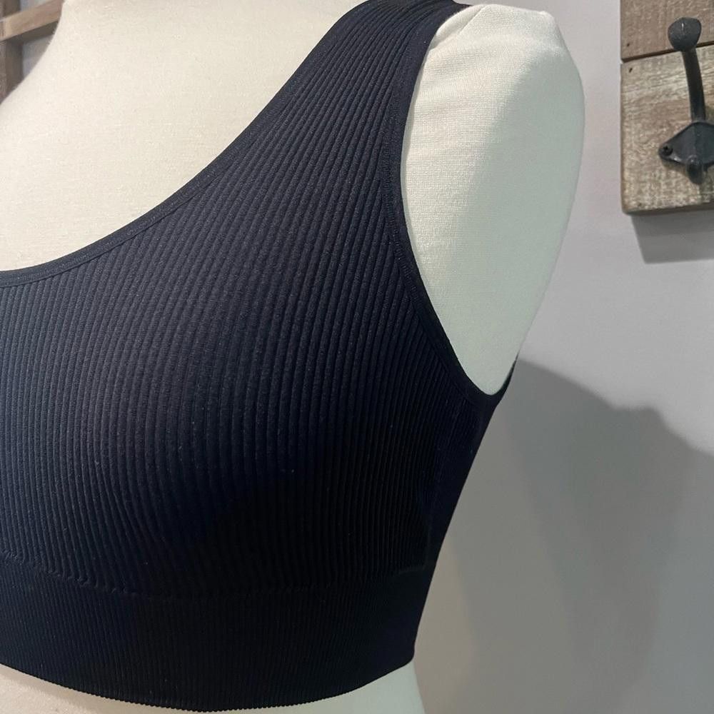 Designer Aerie ribbed sports bra Size ONE SIZE - 4 Thumbnail