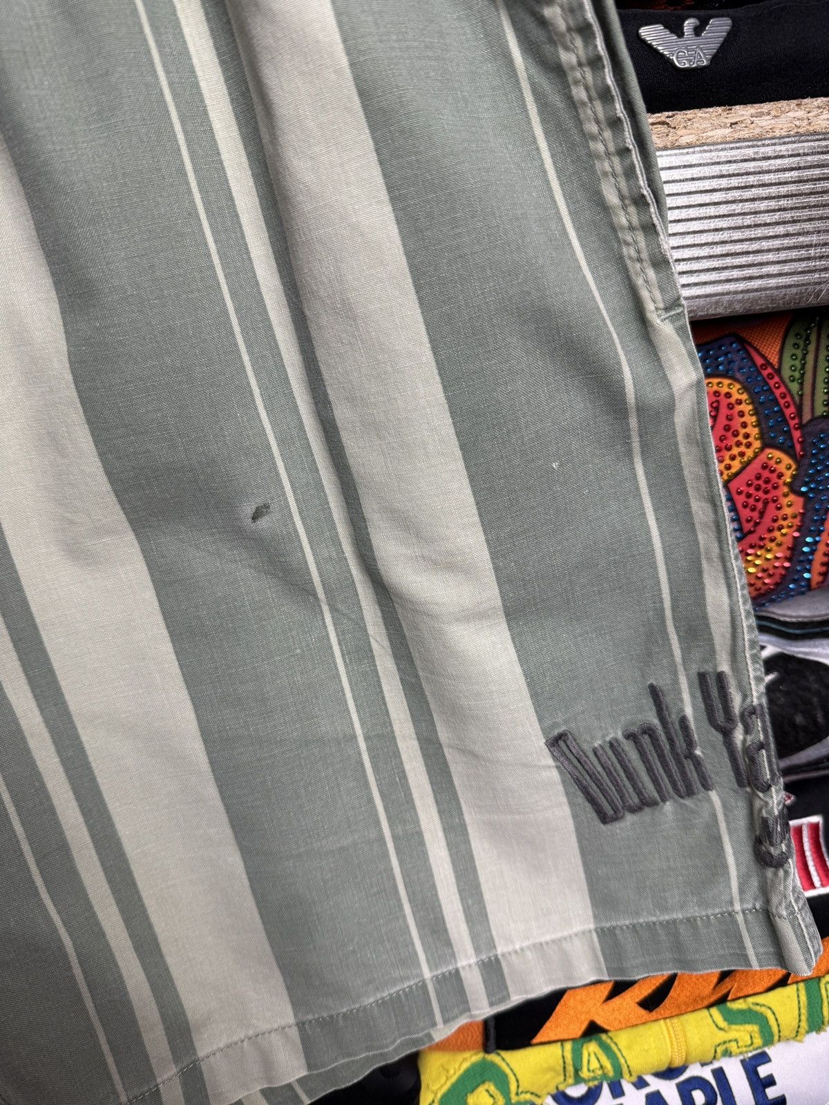 Nike × Vintage 90s Vintage Nike Dunk Yard Daze Shorts Size US 32 / EU 48 - 11 Thumbnail