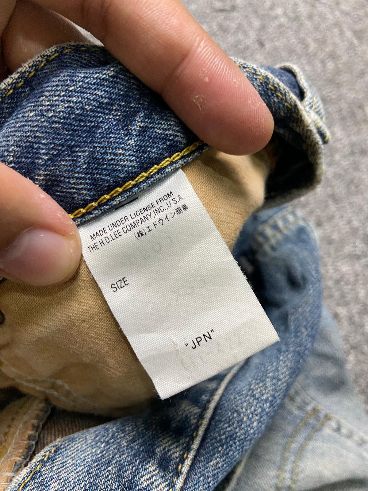 Japanese Brand × Lee × Vintage Vintage LEE RIDERS Distressed Denim Ripped Jeans (131) Size US 28 / EU 44 - 3 Thumbnail