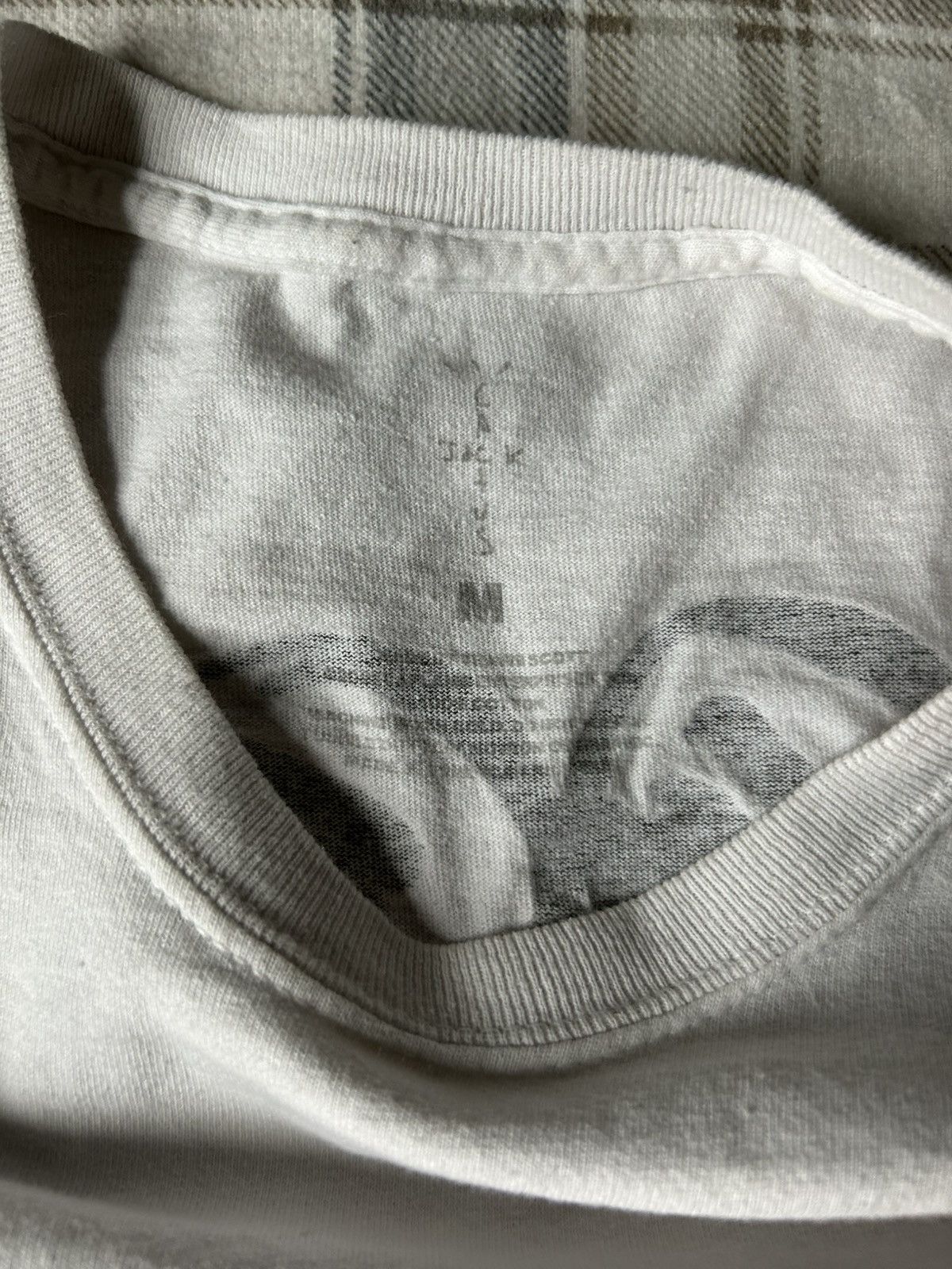 Fragment Design × Nike × Travis Scott Travis Scott Cactus Jack x Fragment Manifest Shirt - White Size US M / EU 48-50 / 2 - 2 Thumbnail