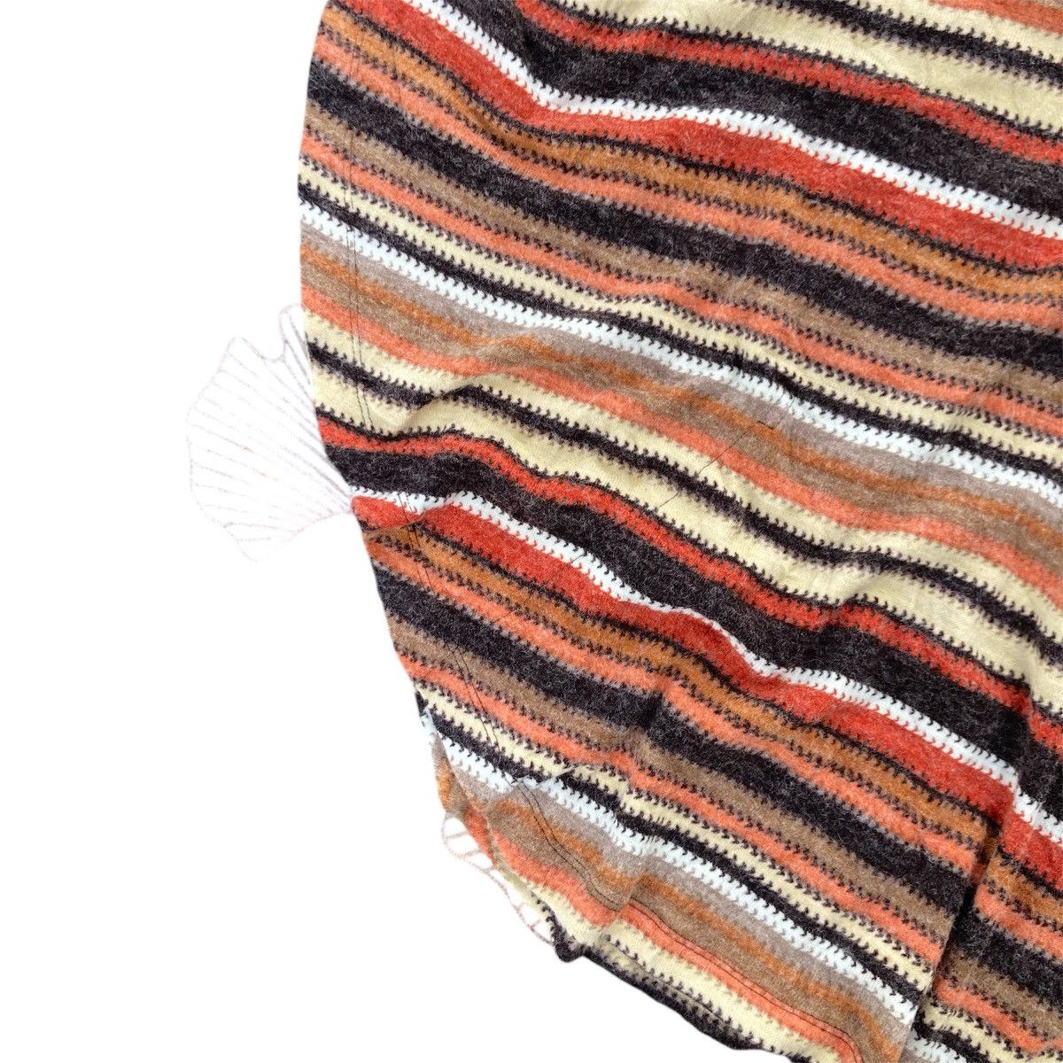 If Six Was Nine × Japanese Brand Stripes Hoodie Rivet And Surge Poncho Size US M / EU 48-50 / 2 - 5 Thumbnail