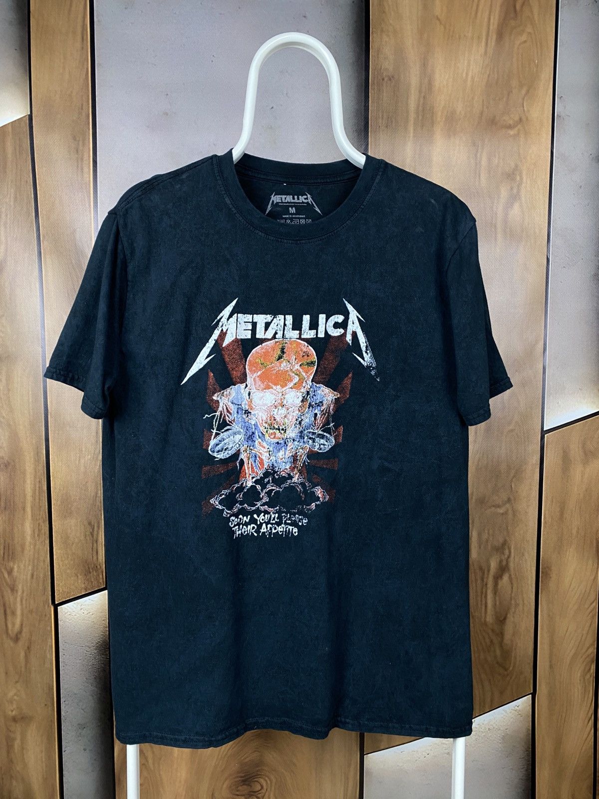 Band Tees 💀T-Shirt Metallica 2019 Soon You’ll Please Their Appetite💀 Size US M / EU 48-50 / 2 - 1 Thumbnail