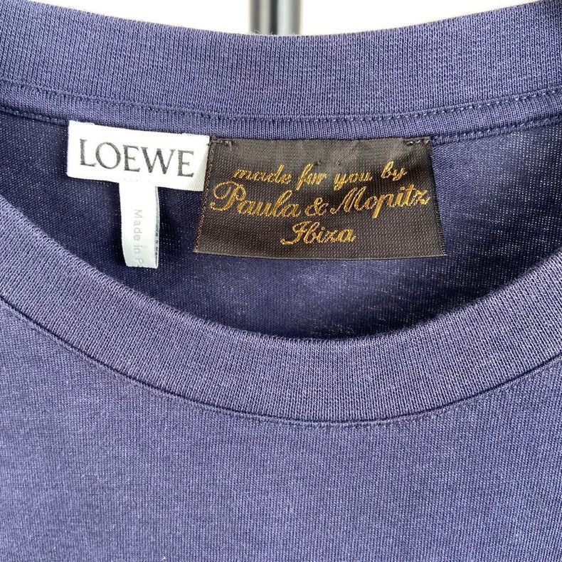 Loewe LOEWE Embroidered letters on short sleeves Size S / US 4 / IT 40 - 4 Thumbnail