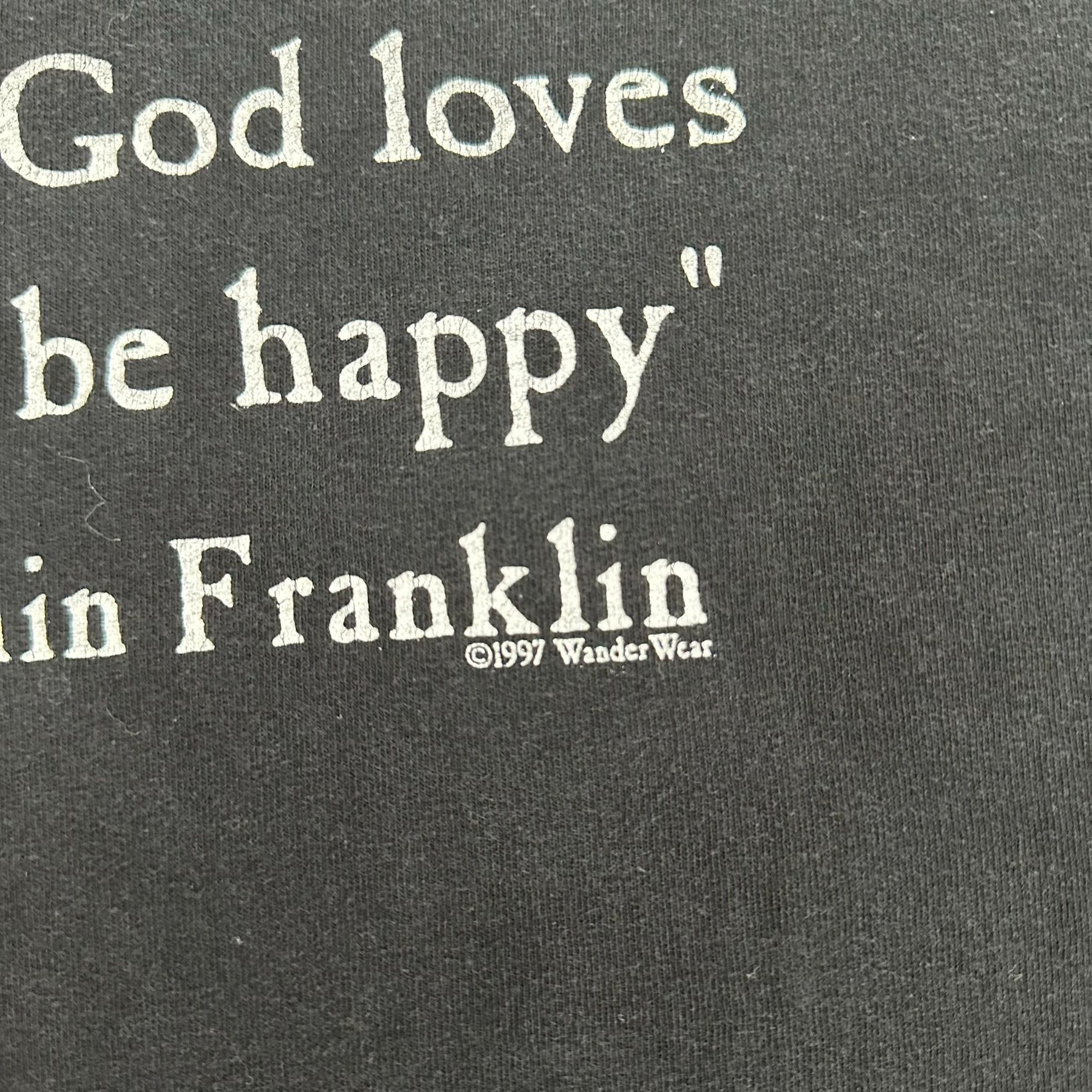 Vintage Vintage 90s Ironic Quote Grunge T-Shirt Satire Skate Humor B Size US L / EU 52-54 / 3 - 3 Thumbnail