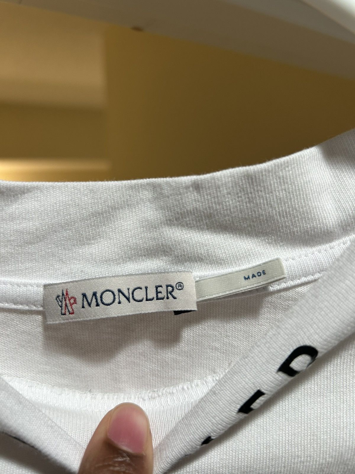 Moncler Men's Logo-Neck MONCLER T-Shirt Size US L / EU 52-54 / 3 - 4 Thumbnail