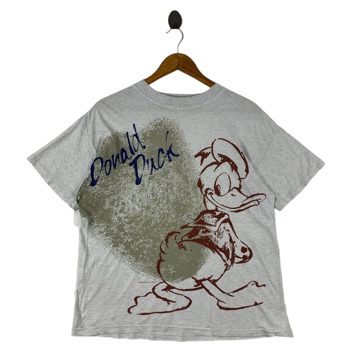 Cartoon Network × Disney × Vintage Vintage DONALD DUCK over printed l walt disney tee Size US M / EU 48-50 / 2 - 1 Thumbnail