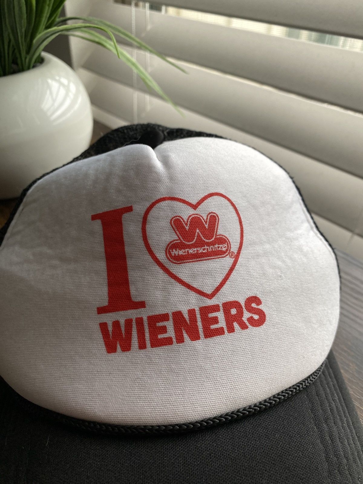 Other Funny Y2K I Love Wieners Trucker Hat Size ONE SIZE - 2 Thumbnail