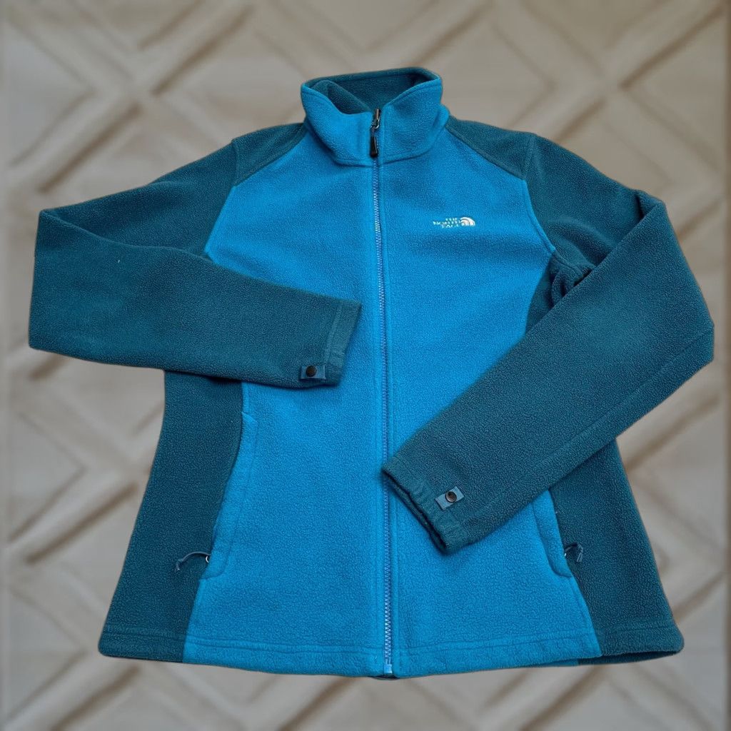 The North Face The North Face Khumbu Fleece Jacket Womens Medium Blue Outdoor Hiking Regular Fit Size M / US 6-8 / IT 42-44 - 1 Thumbnail