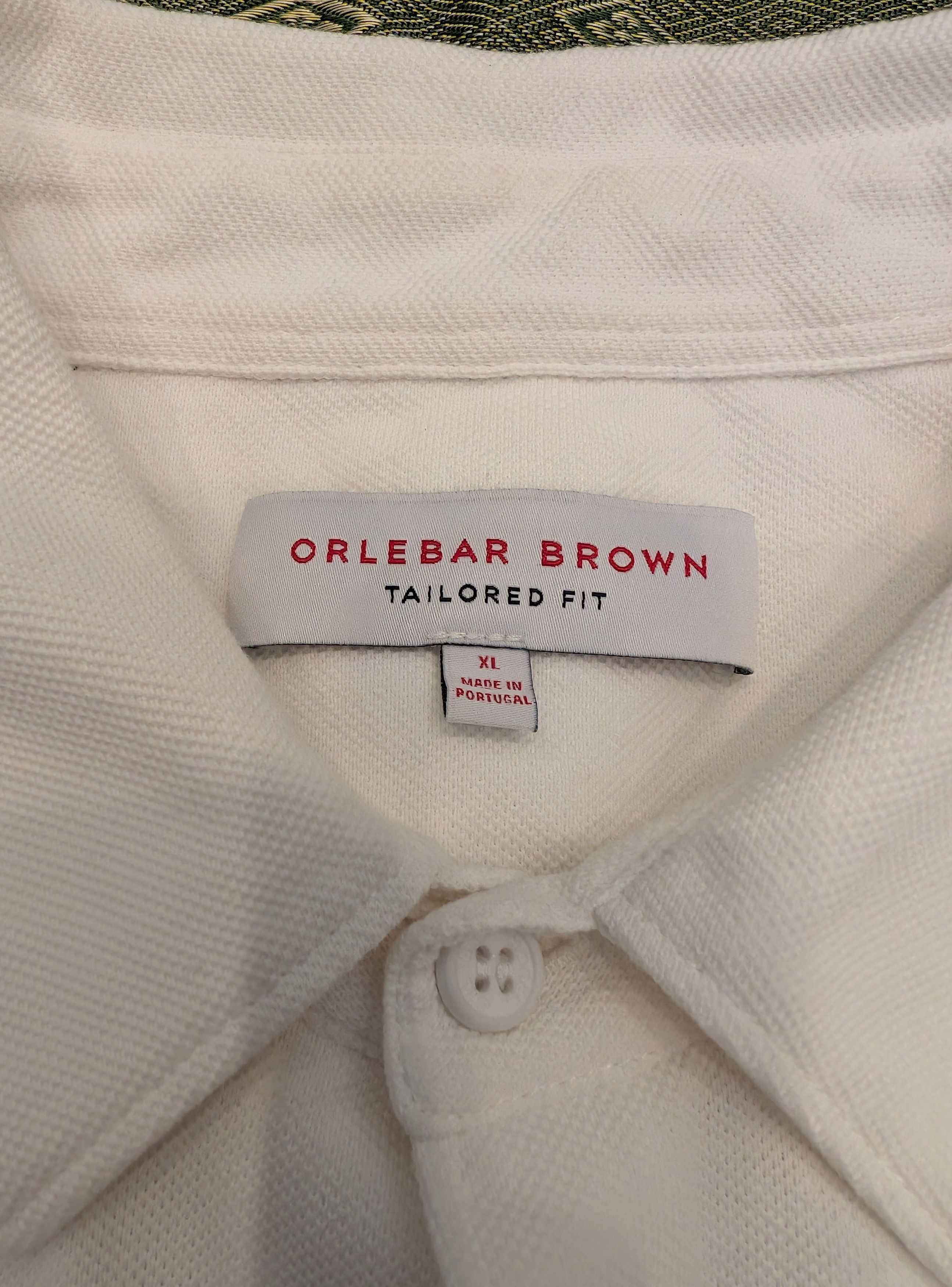 Orlebar Brown Orlebar Brown Giles Pique Classic Shirt Made in Portugal Size US XL / EU 56 / 4 - 3 Thumbnail