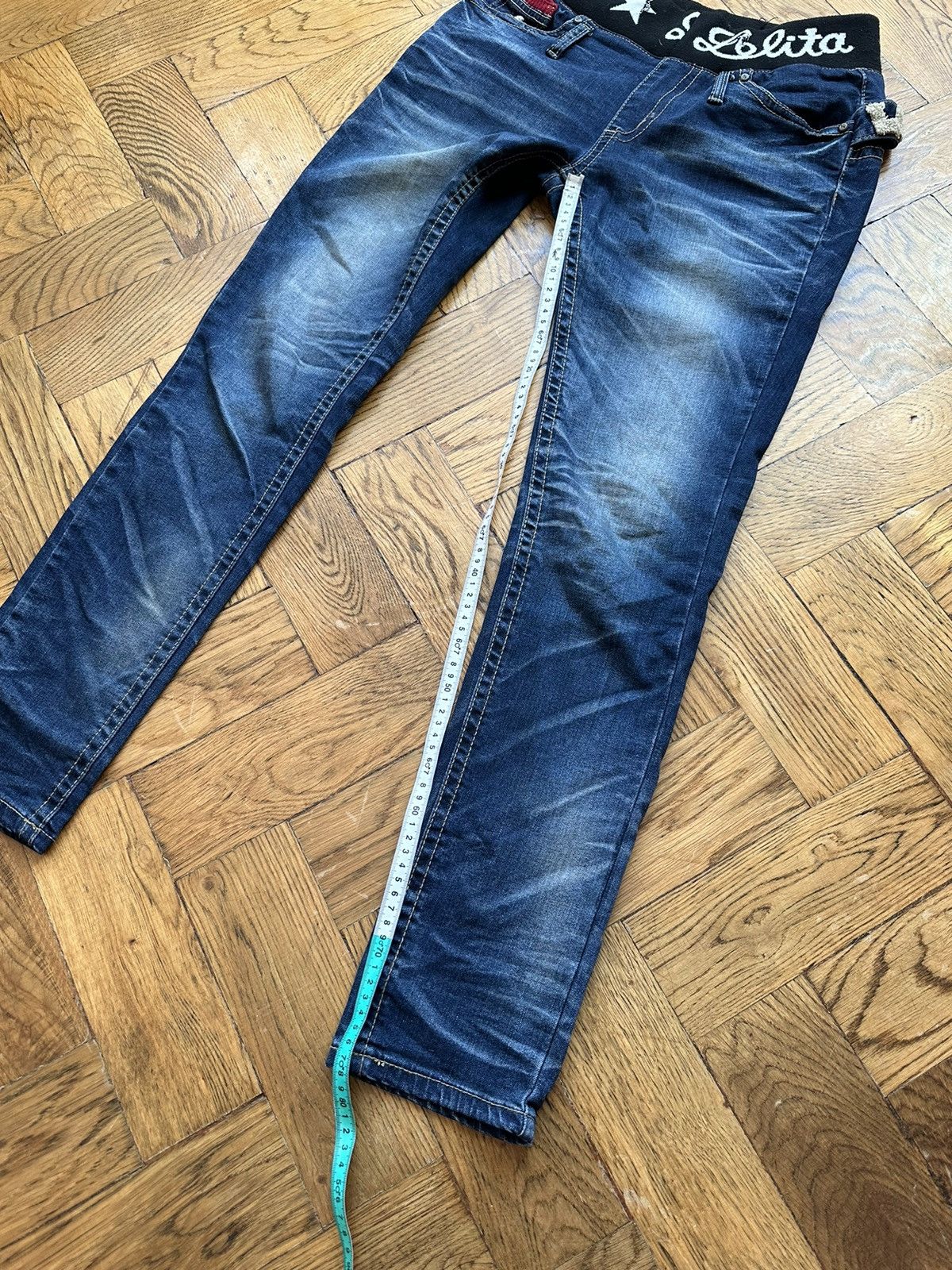 Japanese Brand Yoshitomo Nara Lolita Made in Korea Designer Jeans Size US 32 / EU 48 - 14 Thumbnail