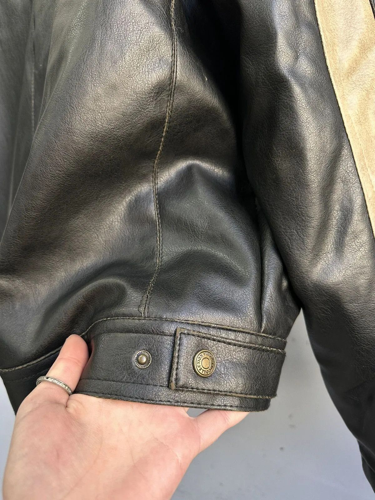 Boris Bidjan Saberi Vintage Leather Jacket Cropped Racing Schott Harley Davidson Size US M / EU 48-50 / 2 - 11 Thumbnail