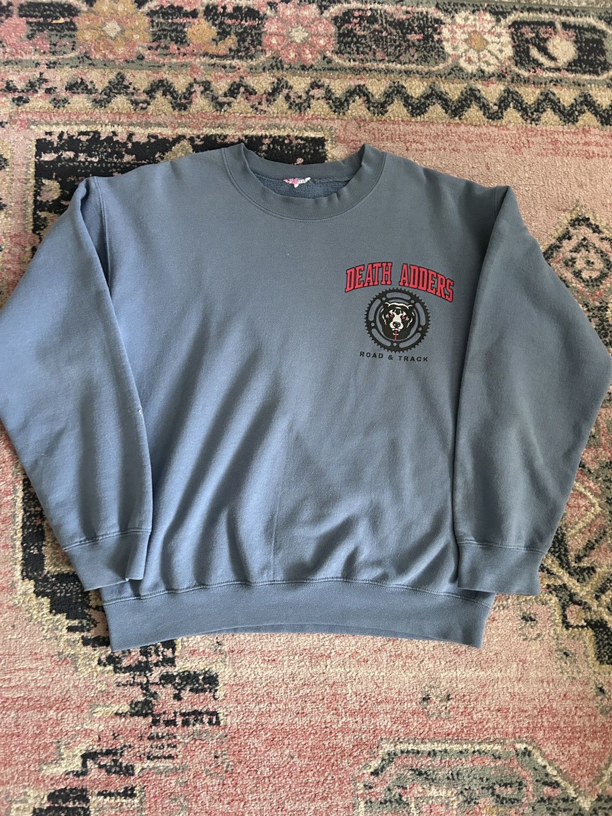 Mishka Vintage Mishka NYC Death Adders Crewneck Sweatshirt Size US L / EU 52-54 / 3 - 1 Thumbnail