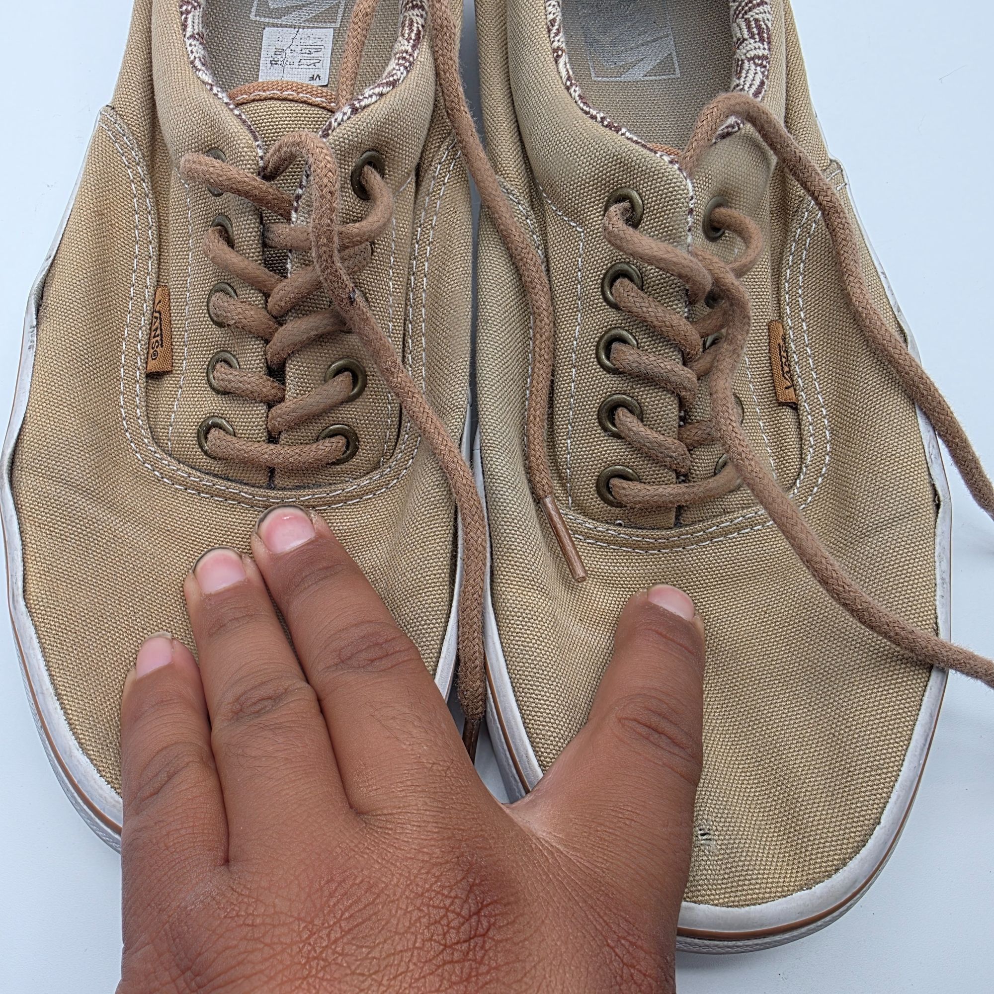 Vans Vans Era 59 C&L Mens Size 11.5 Khaki Chevron Sneaker Shoes C Size US 11.5 / EU 44-45 - 8 Thumbnail