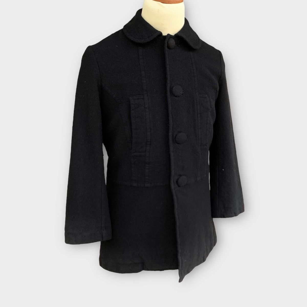 Comme des Garcons AD2009 Tricot Comme Des Garcons Wool Coat Size US S / EU 44-46 / 1 - 8 Thumbnail