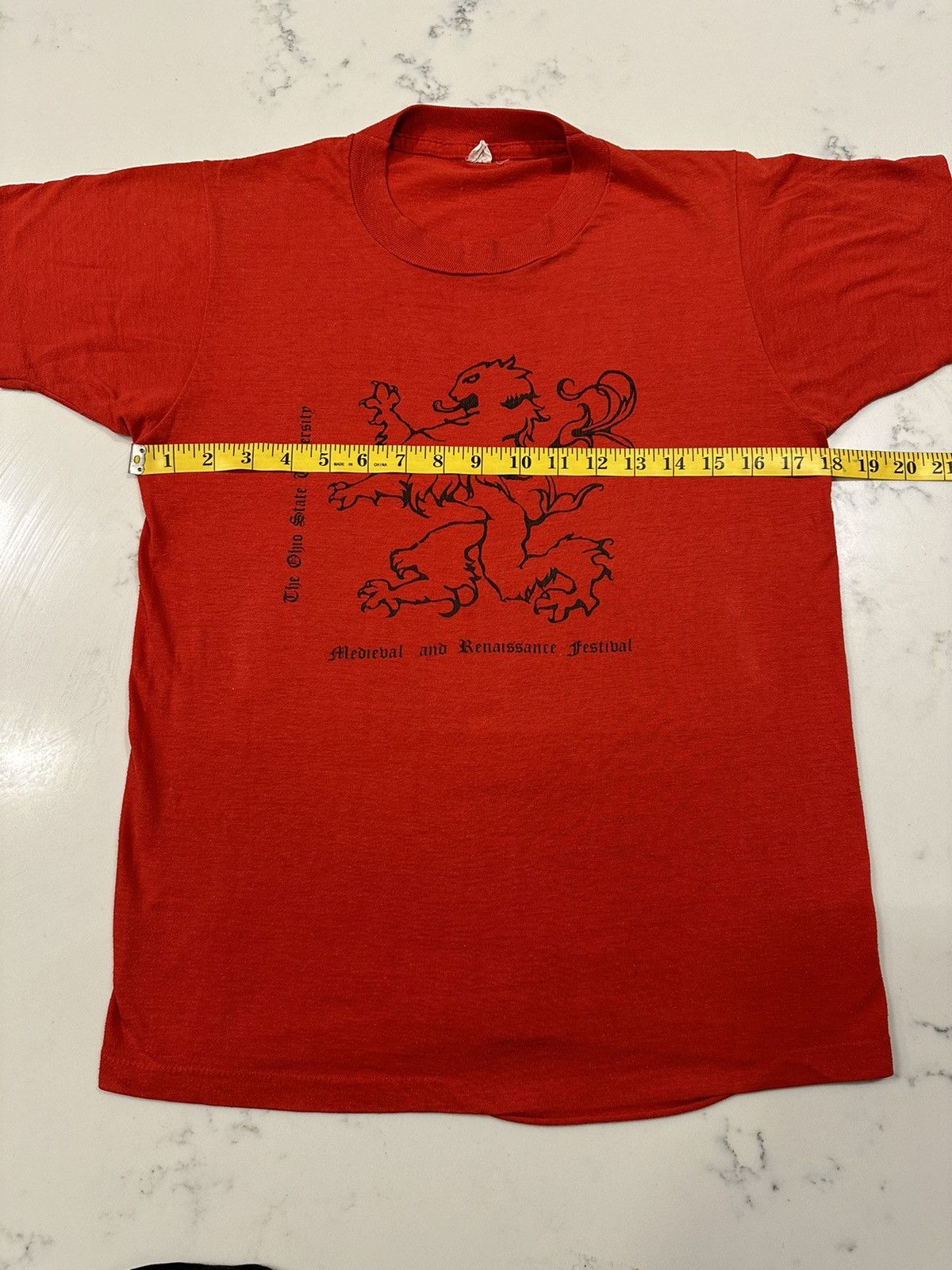 NCAA × Vintage Vintage 80s Medieval and Renaissance Festival T-Shirt Size M Size US M / EU 48-50 / 2 - 5 Thumbnail