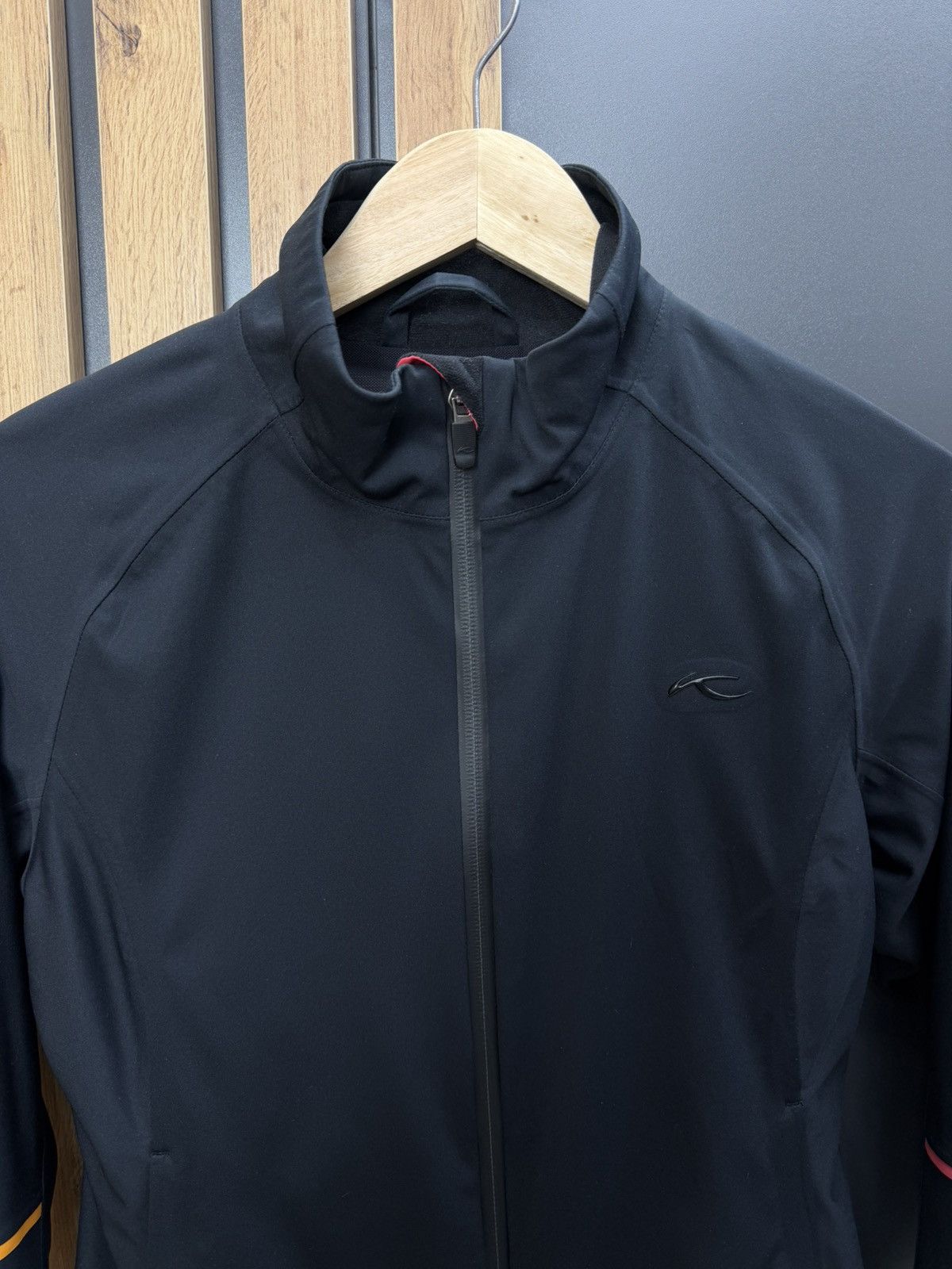 KJUS KJUS Systems Softshell Jacket Black Lightweight Zip Up Size S / US 4 / IT 40 - 2 Thumbnail