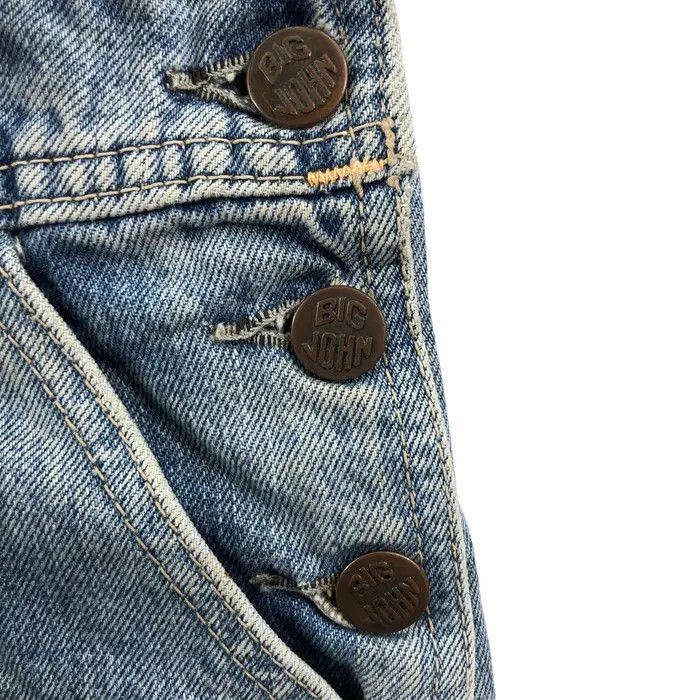 Big John Vtg BIG JOHN DENIM Jeans Trucker Coverall Overall Workwear Size US M / EU 48-50 / 2 - 7 Thumbnail