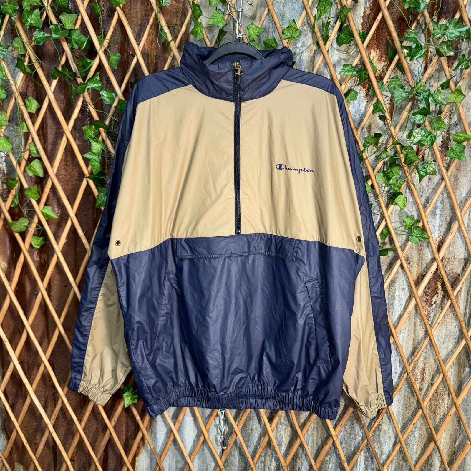 Champion × Supreme Supreme x Champion SS16 Half-Zip Windbreaker 