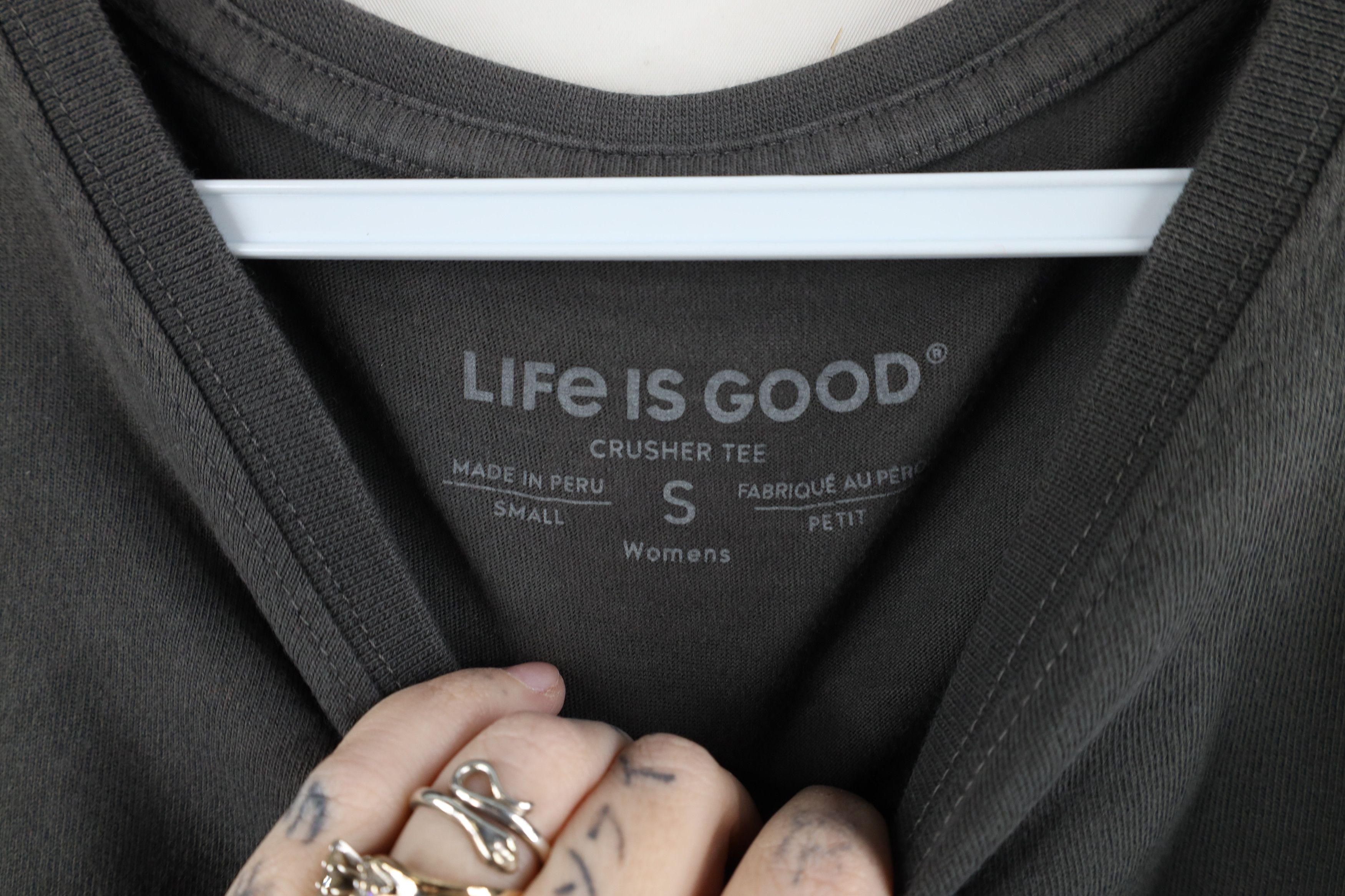 Life is Good × Vintage Life Is Good Spell Out Seasons Heart Short Sleeve T-Shirt Size S / US 4 / IT 40 - 8 Thumbnail